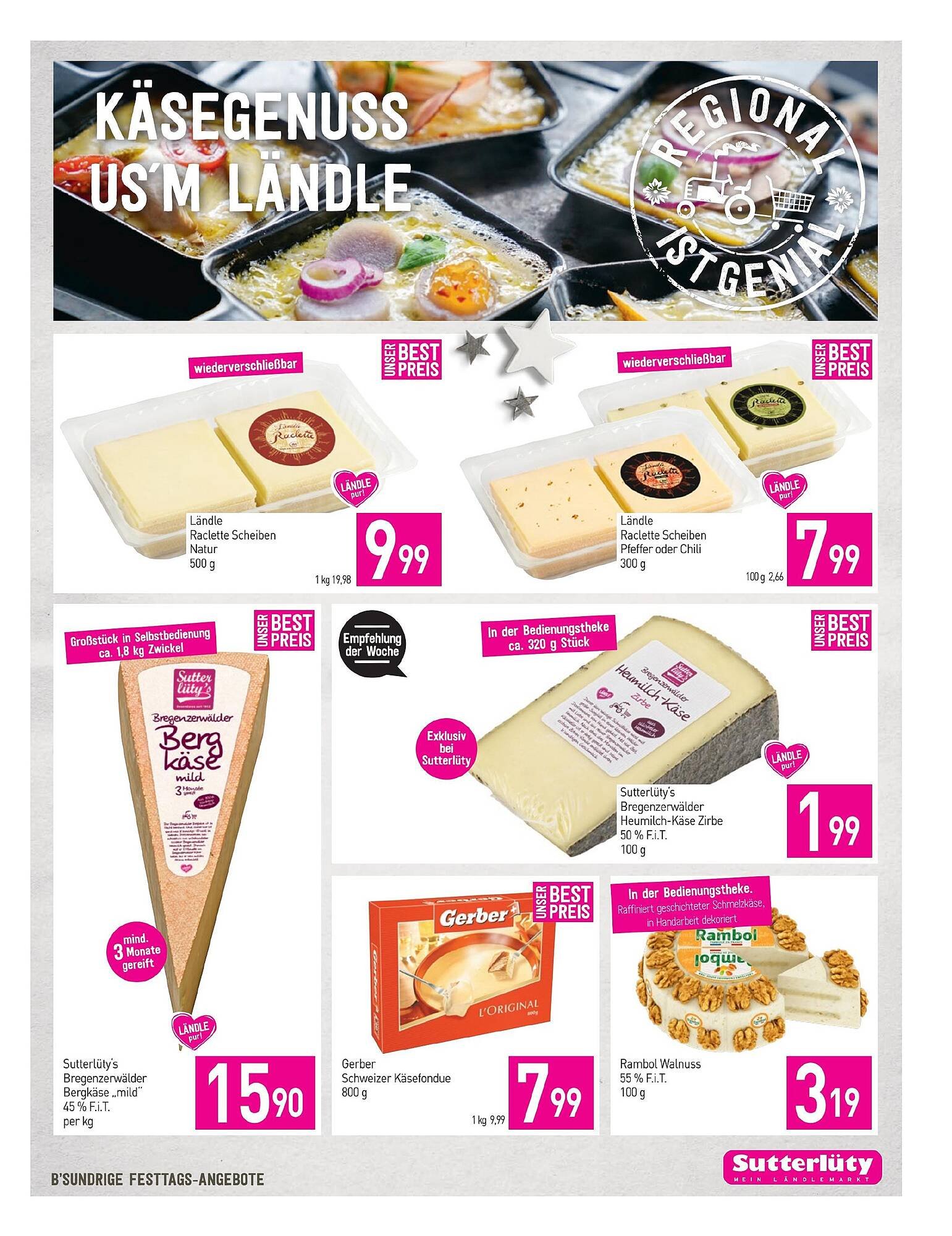 Sutterlüty Flugblatt