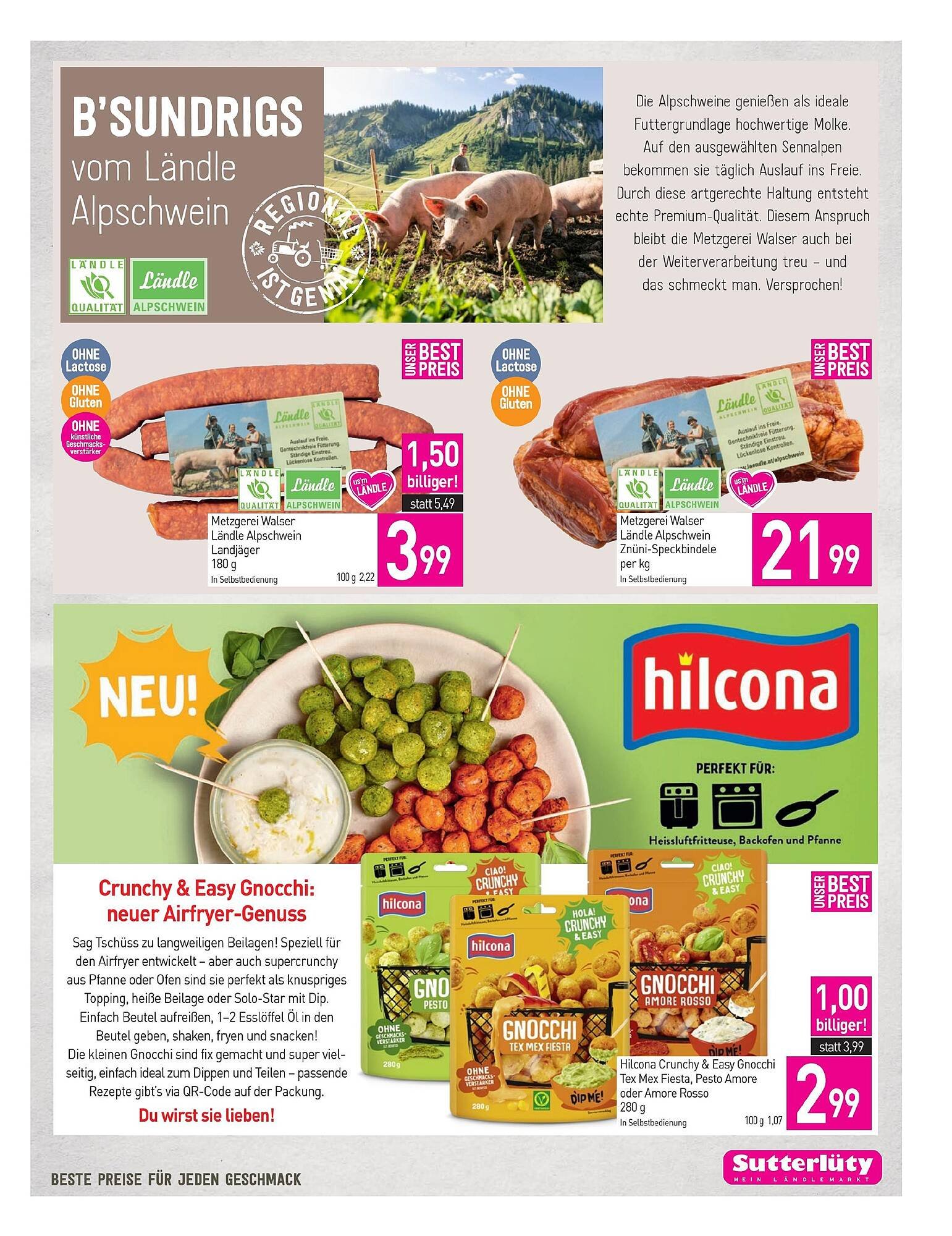 Sutterlüty Flugblatt