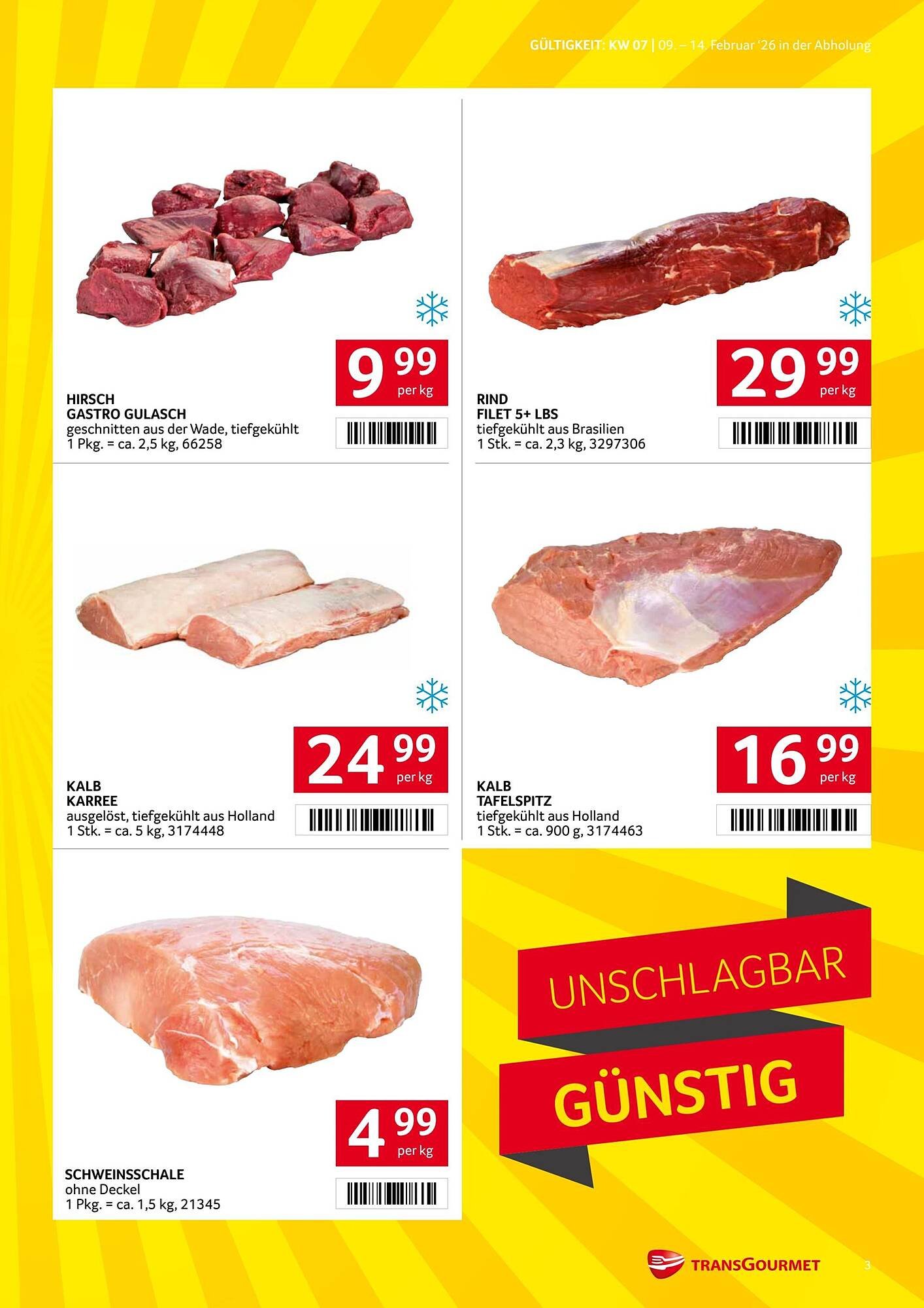 Transgourmet Flugblatt