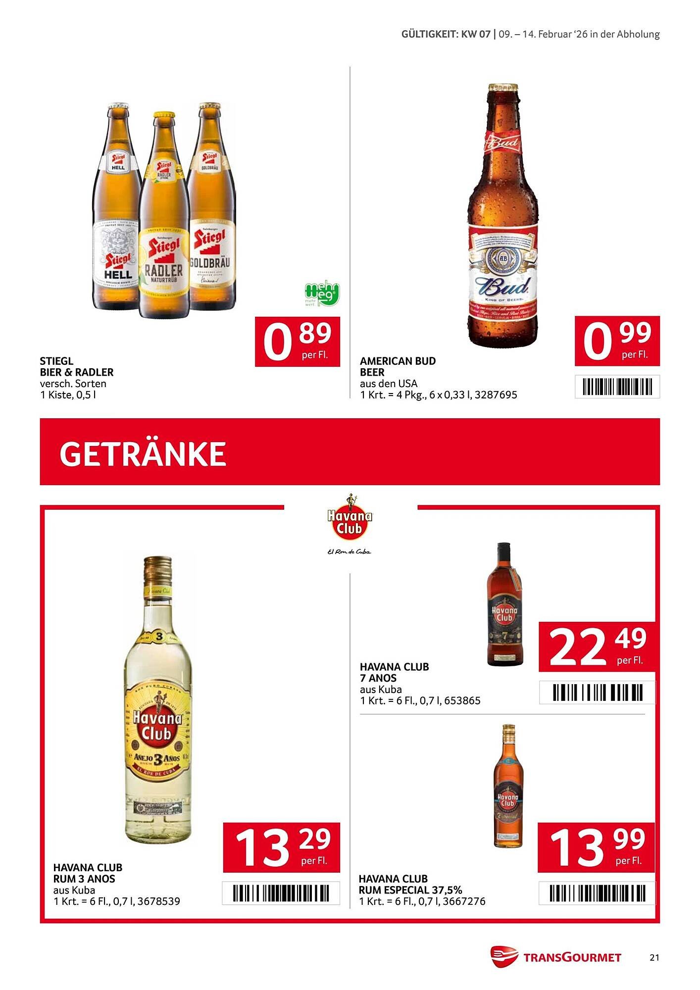 Transgourmet Flugblatt