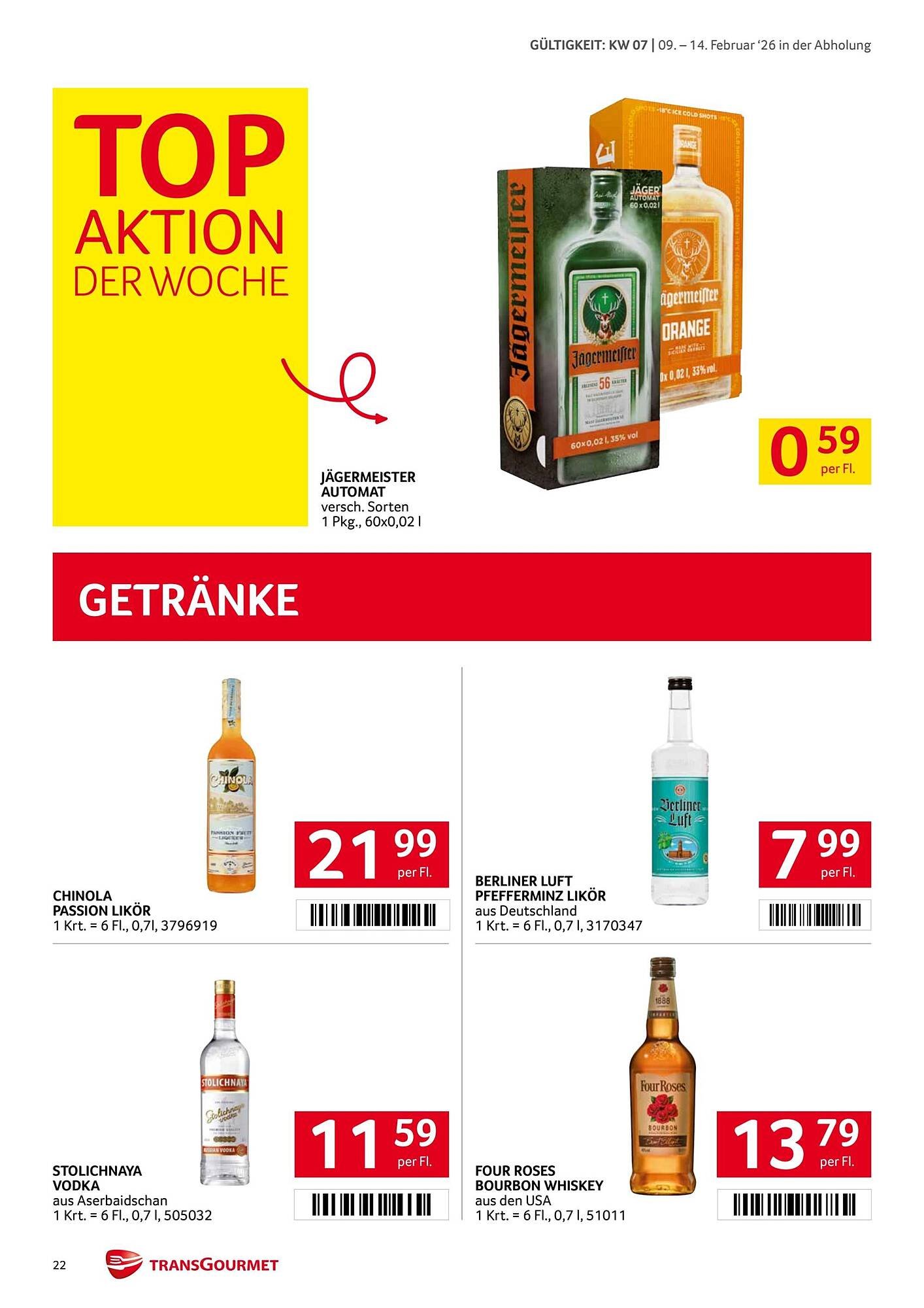 Transgourmet Flugblatt