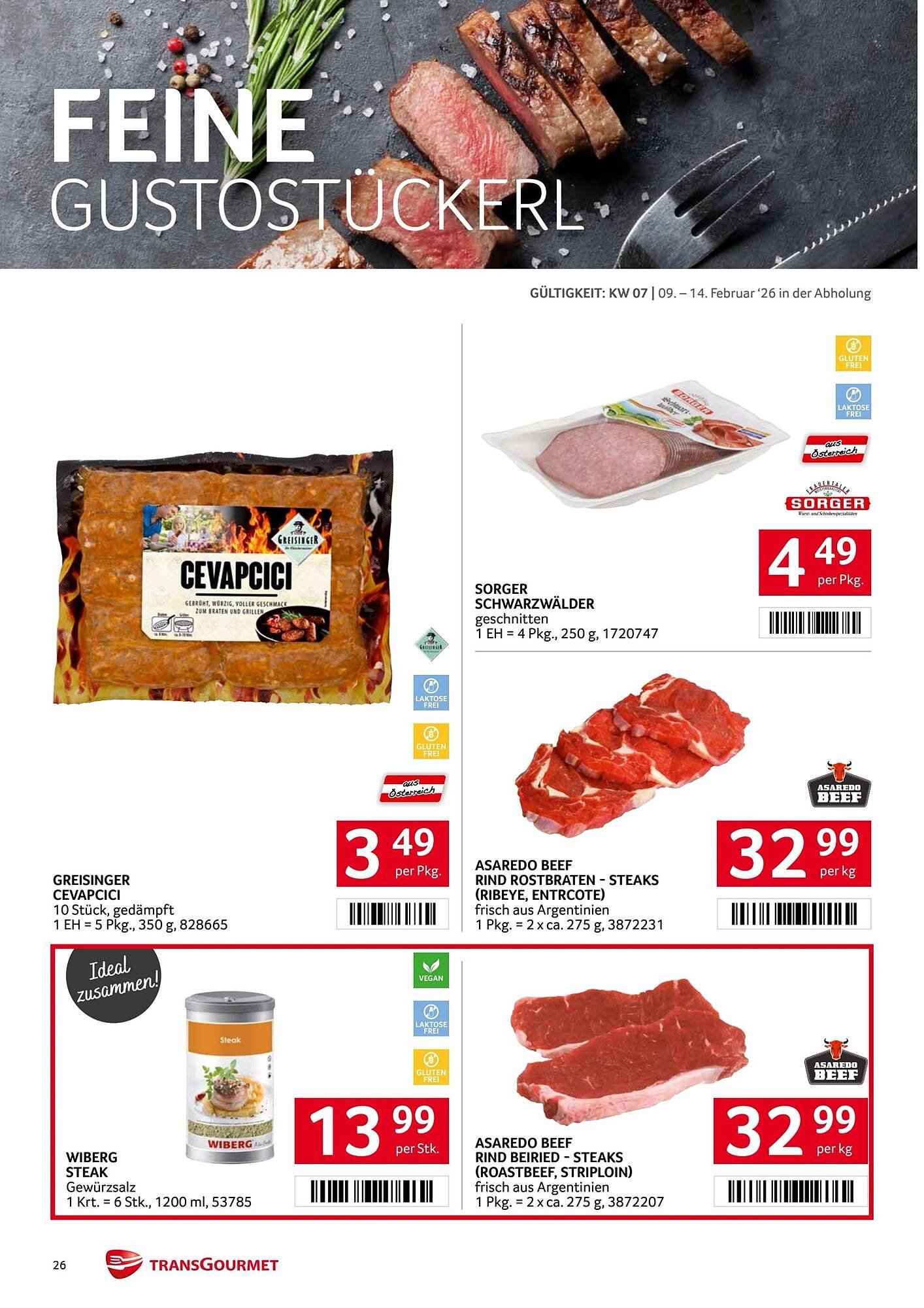 Transgourmet Flugblatt