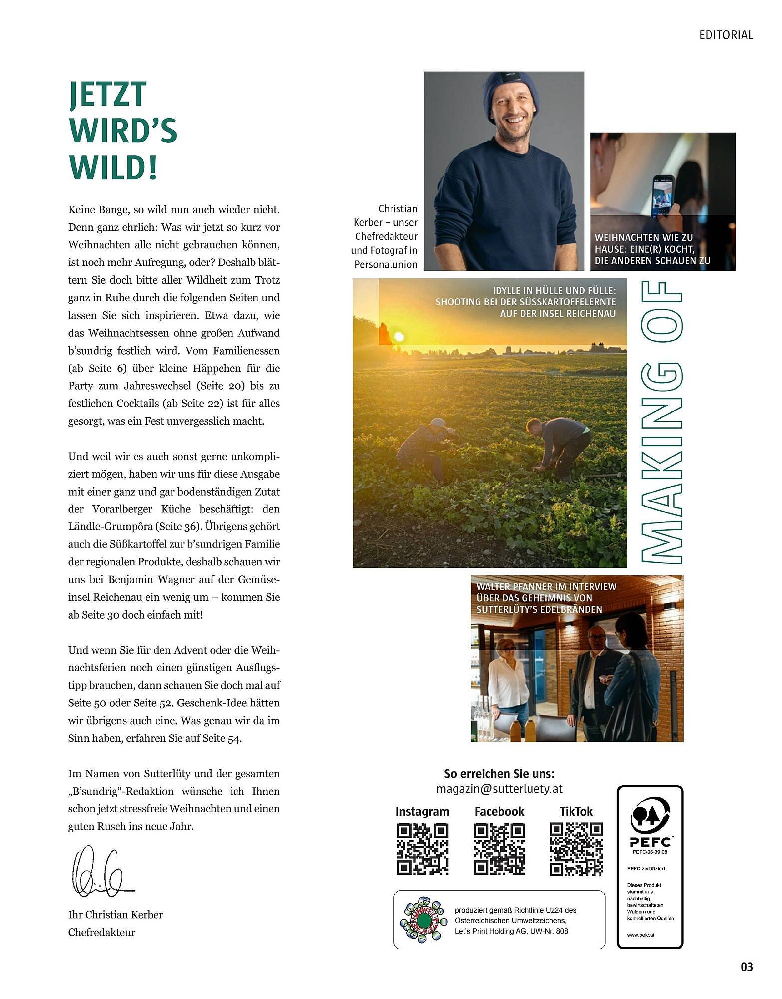 Sutterlüty Flugblatt