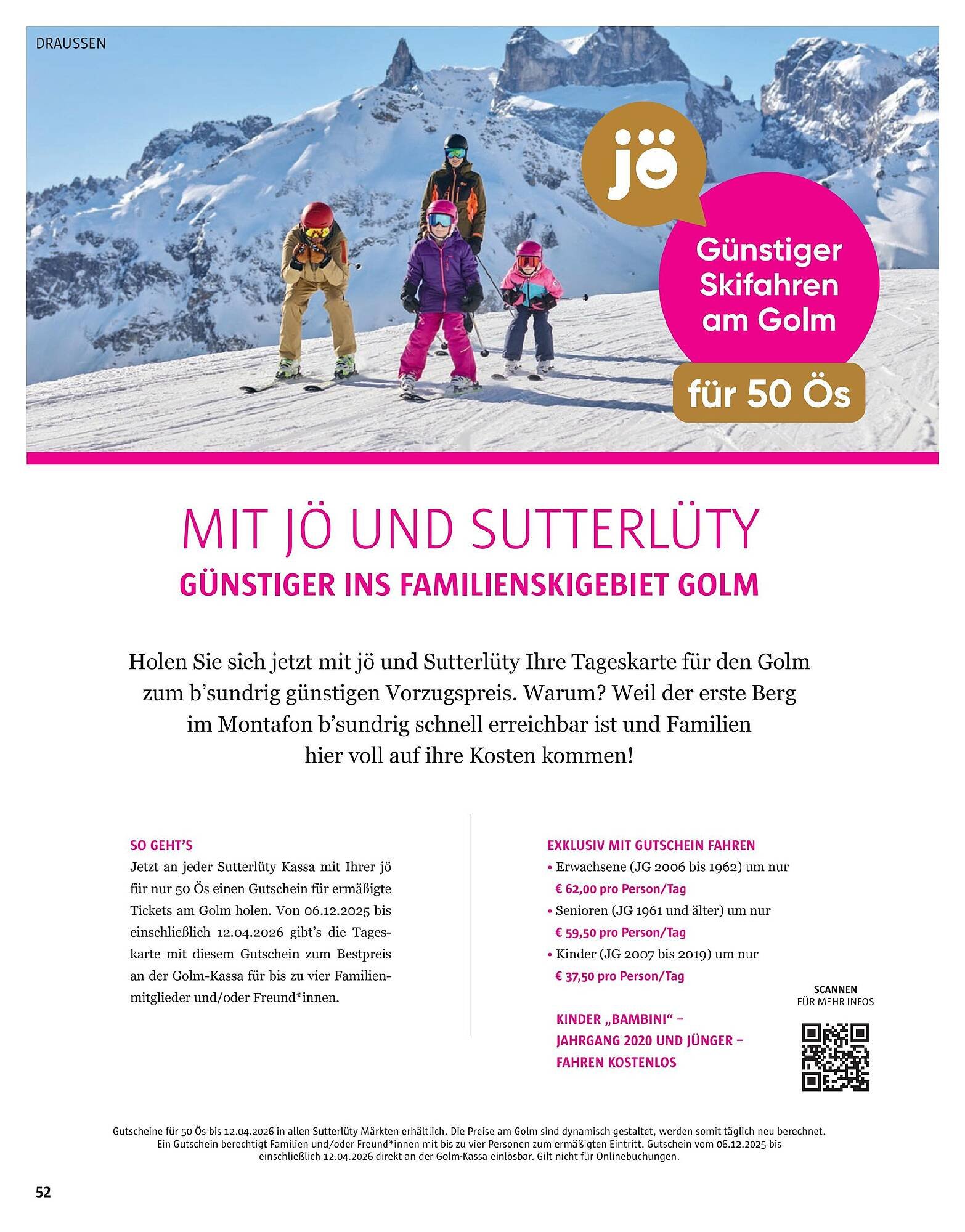 Sutterlüty Flugblatt