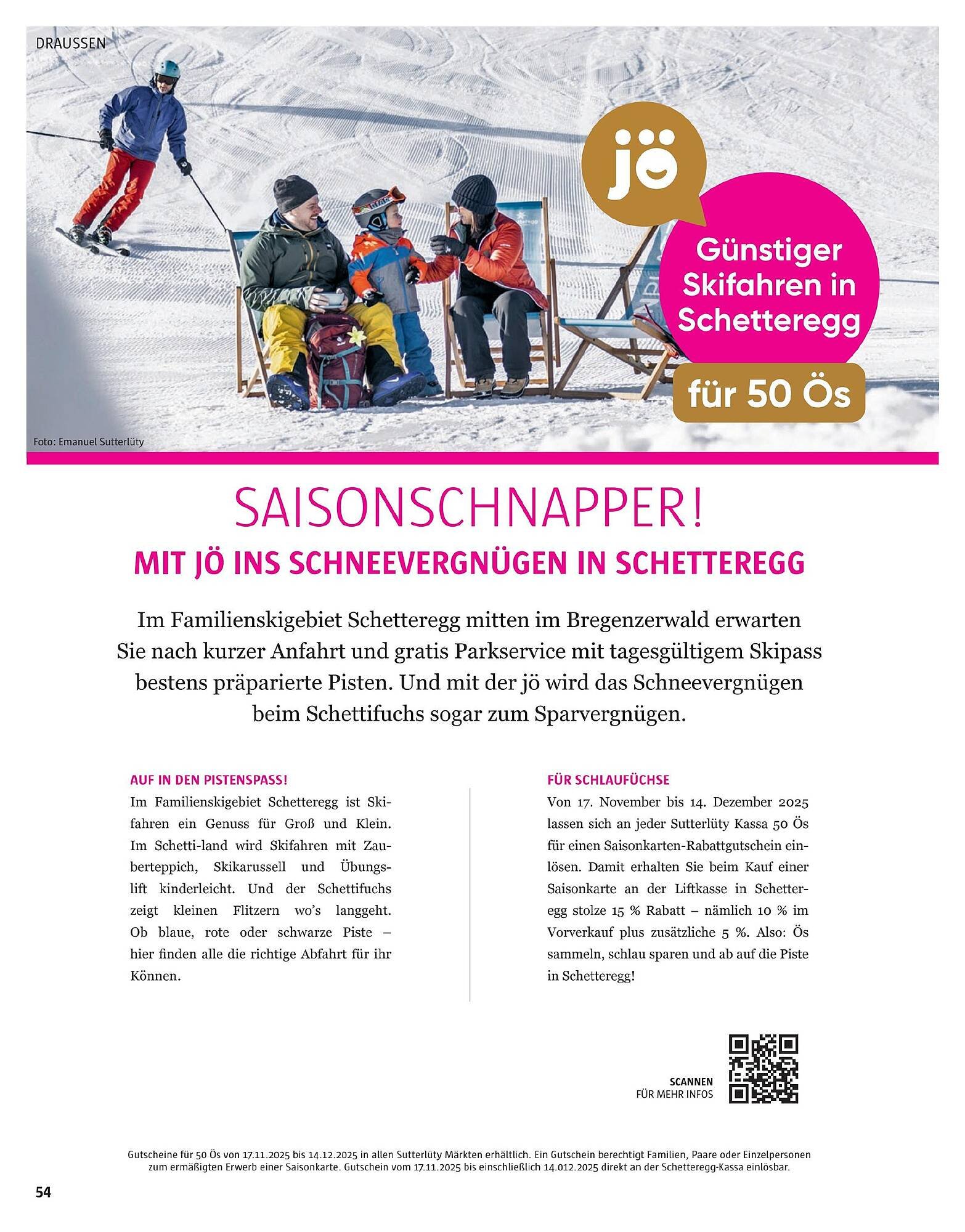 Sutterlüty Flugblatt