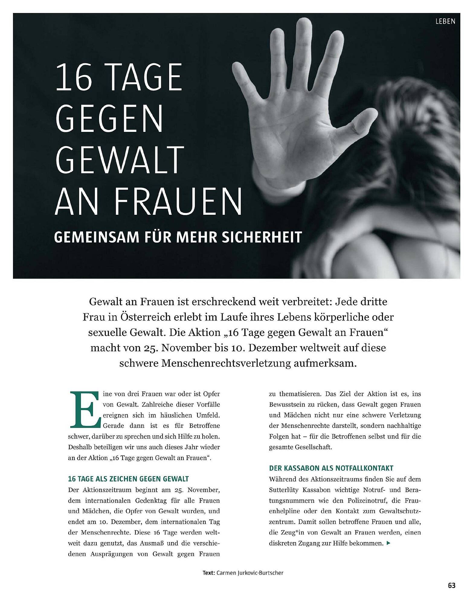 Sutterlüty Flugblatt