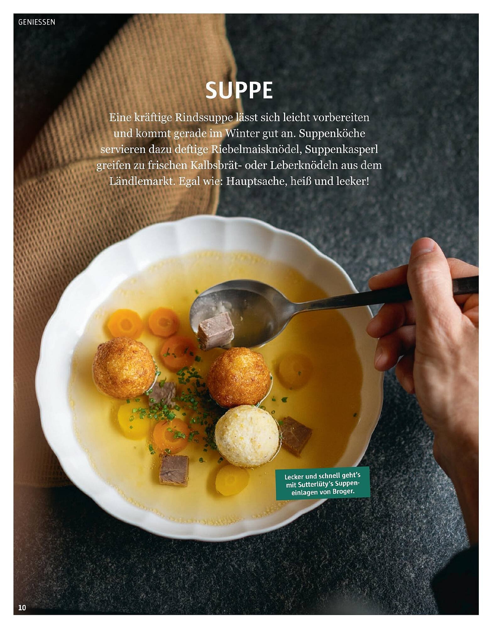 Sutterlüty Flugblatt