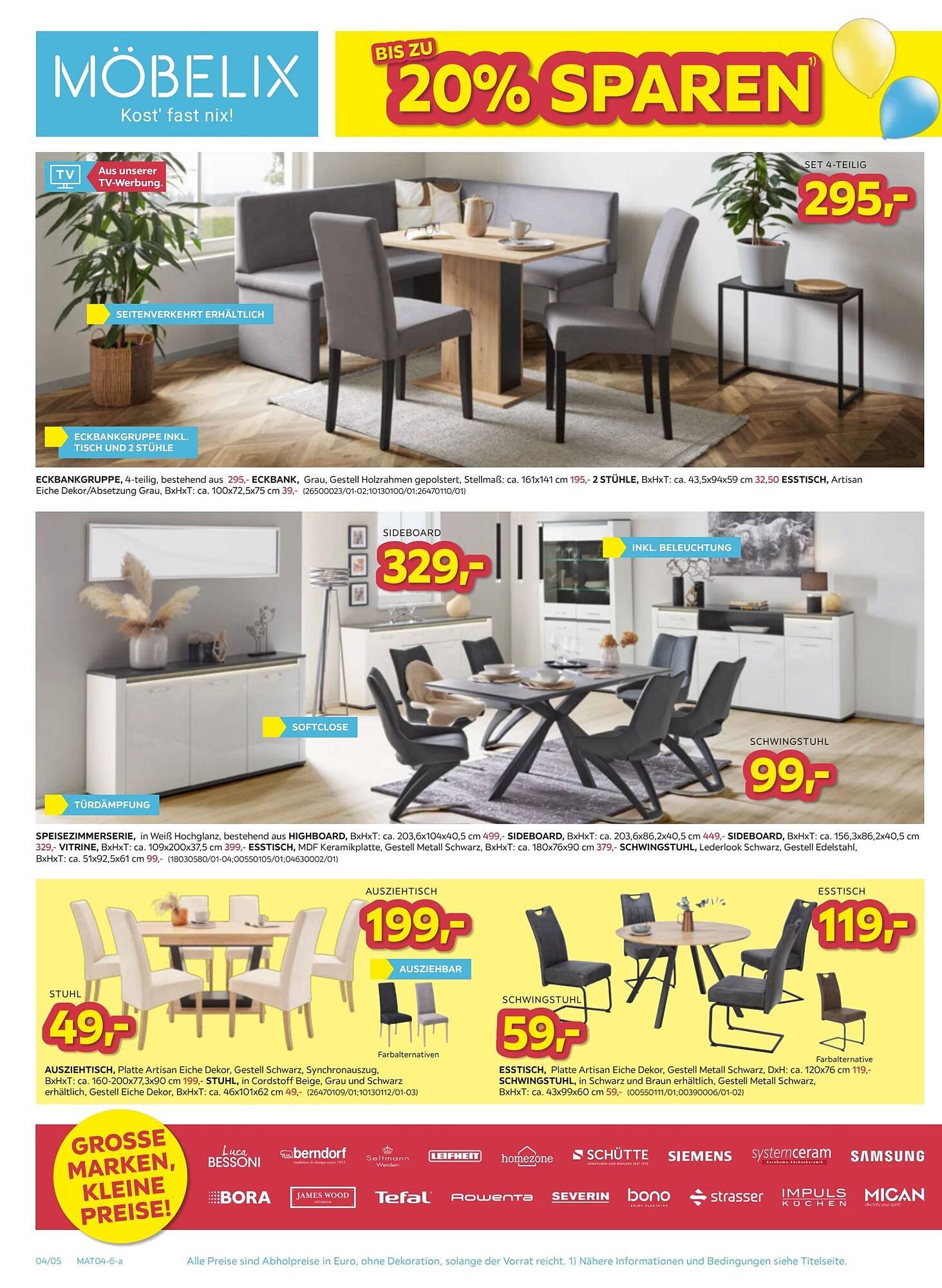 Möbelix Prospekt