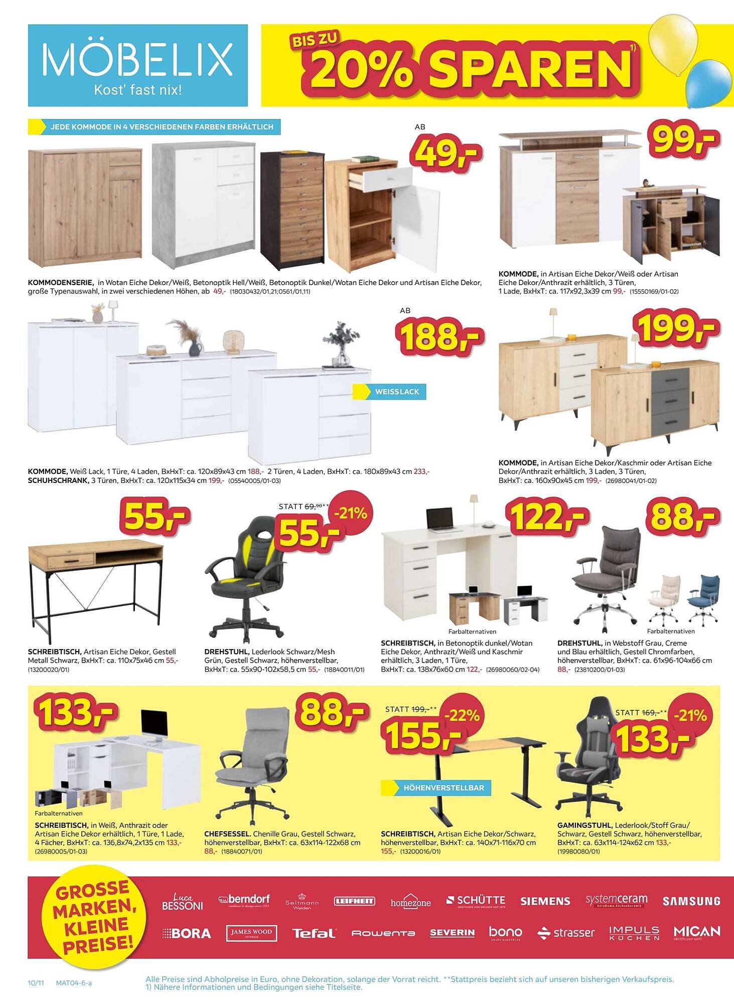 Möbelix Prospekt