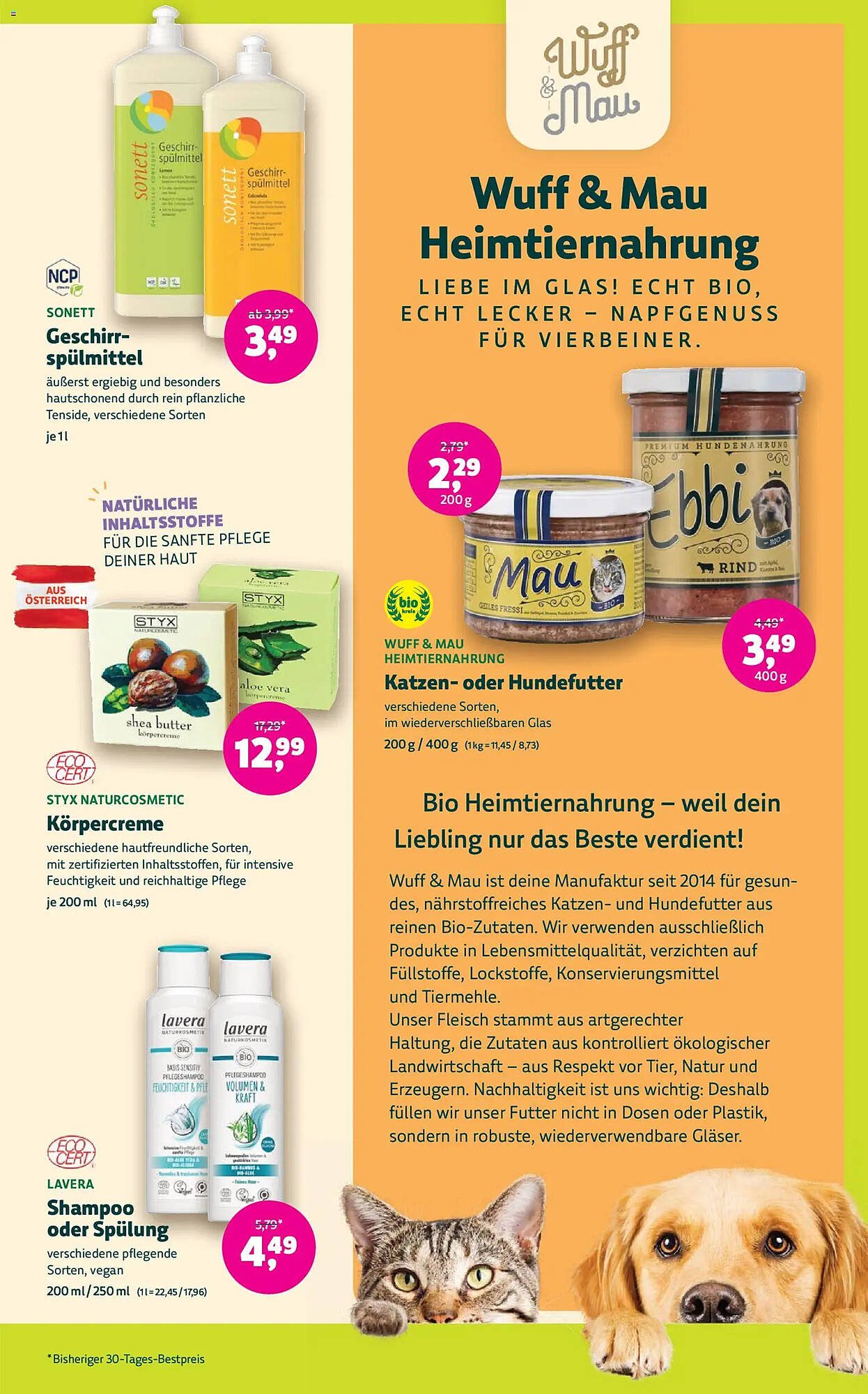 Denn's Biomarkt Flugblatt