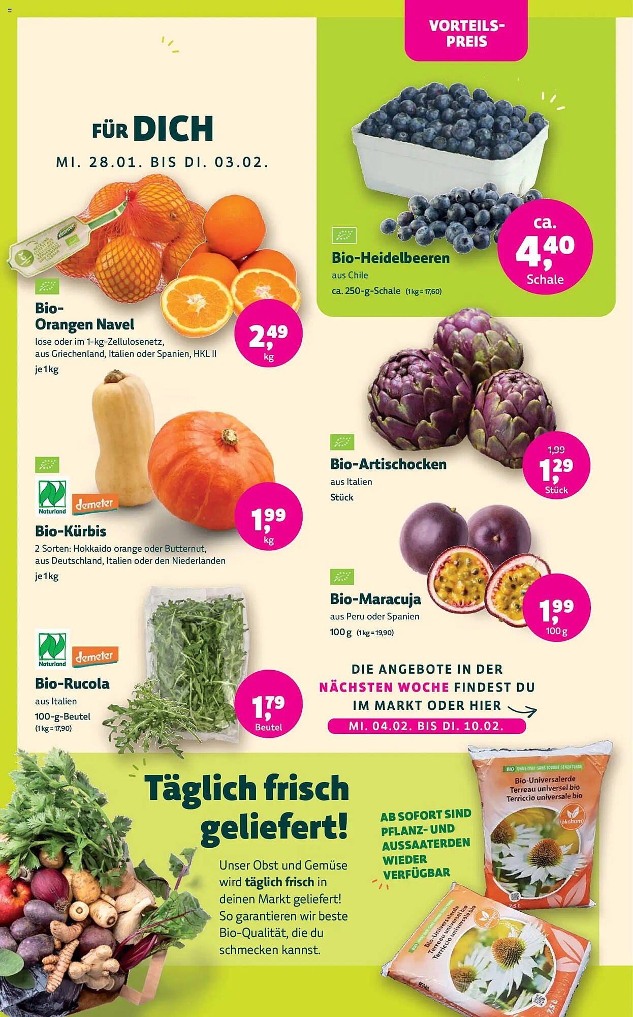 Denn's Biomarkt Flugblatt