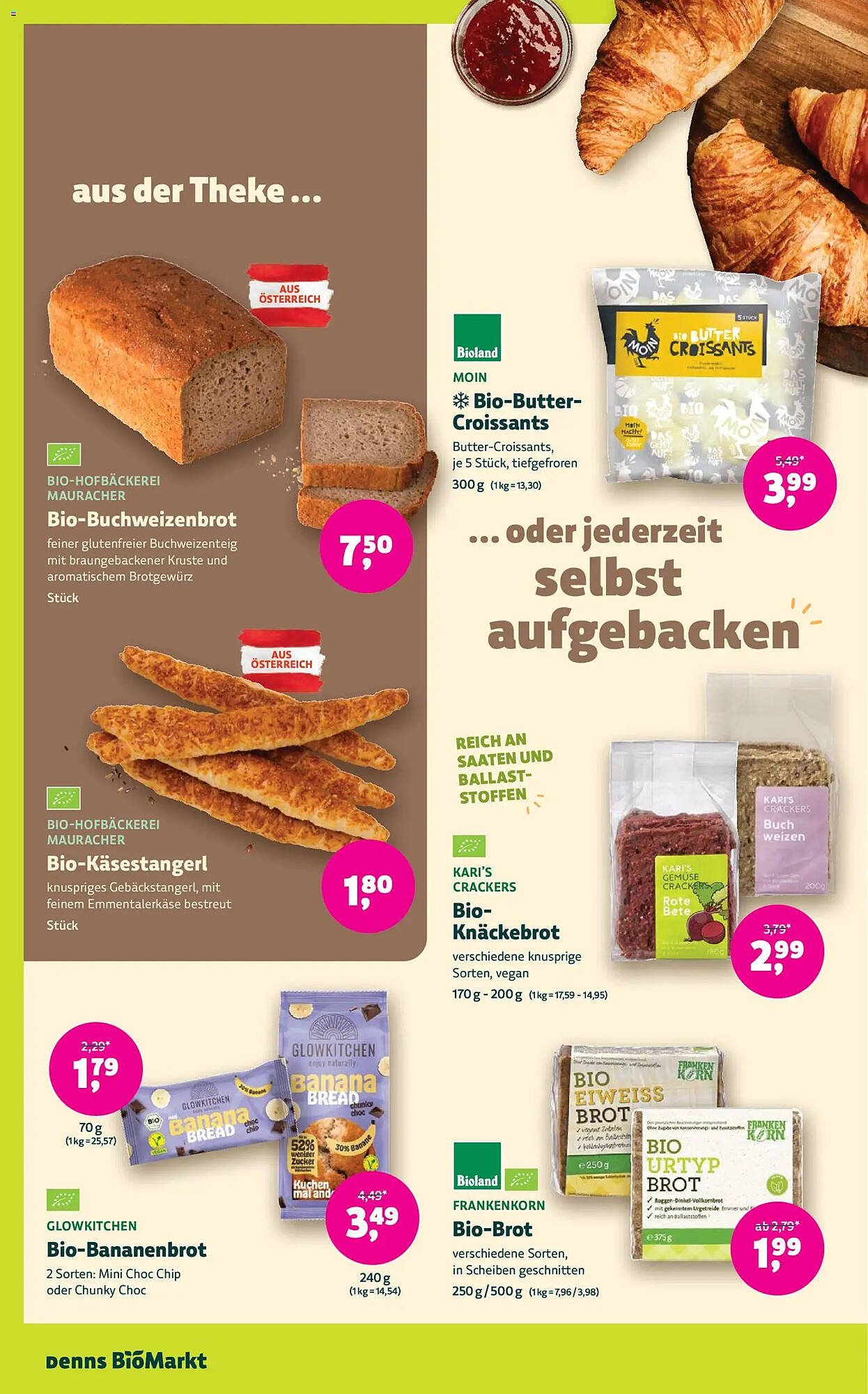 Denn's Biomarkt Flugblatt