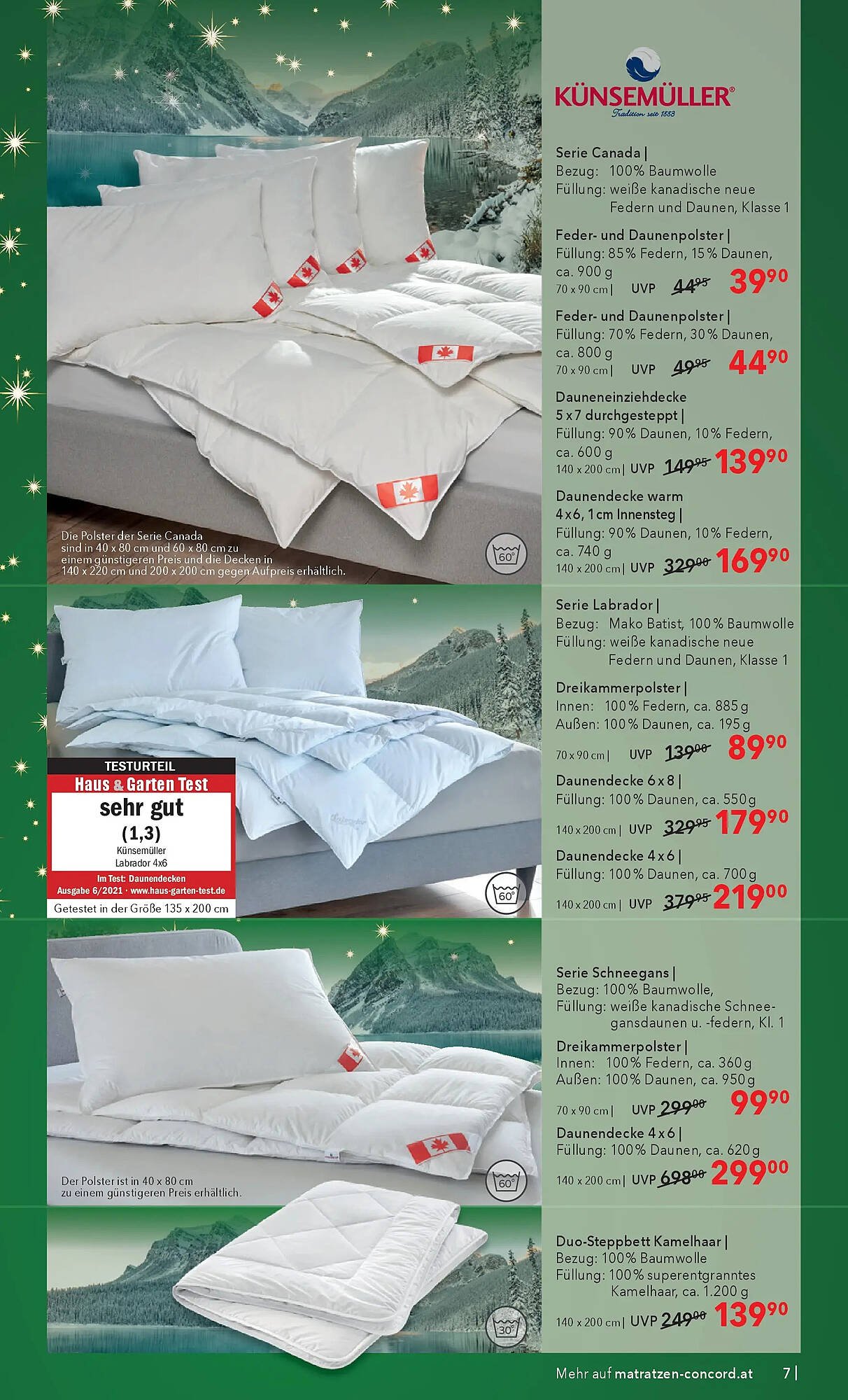 Matratzen Concord Prospekt