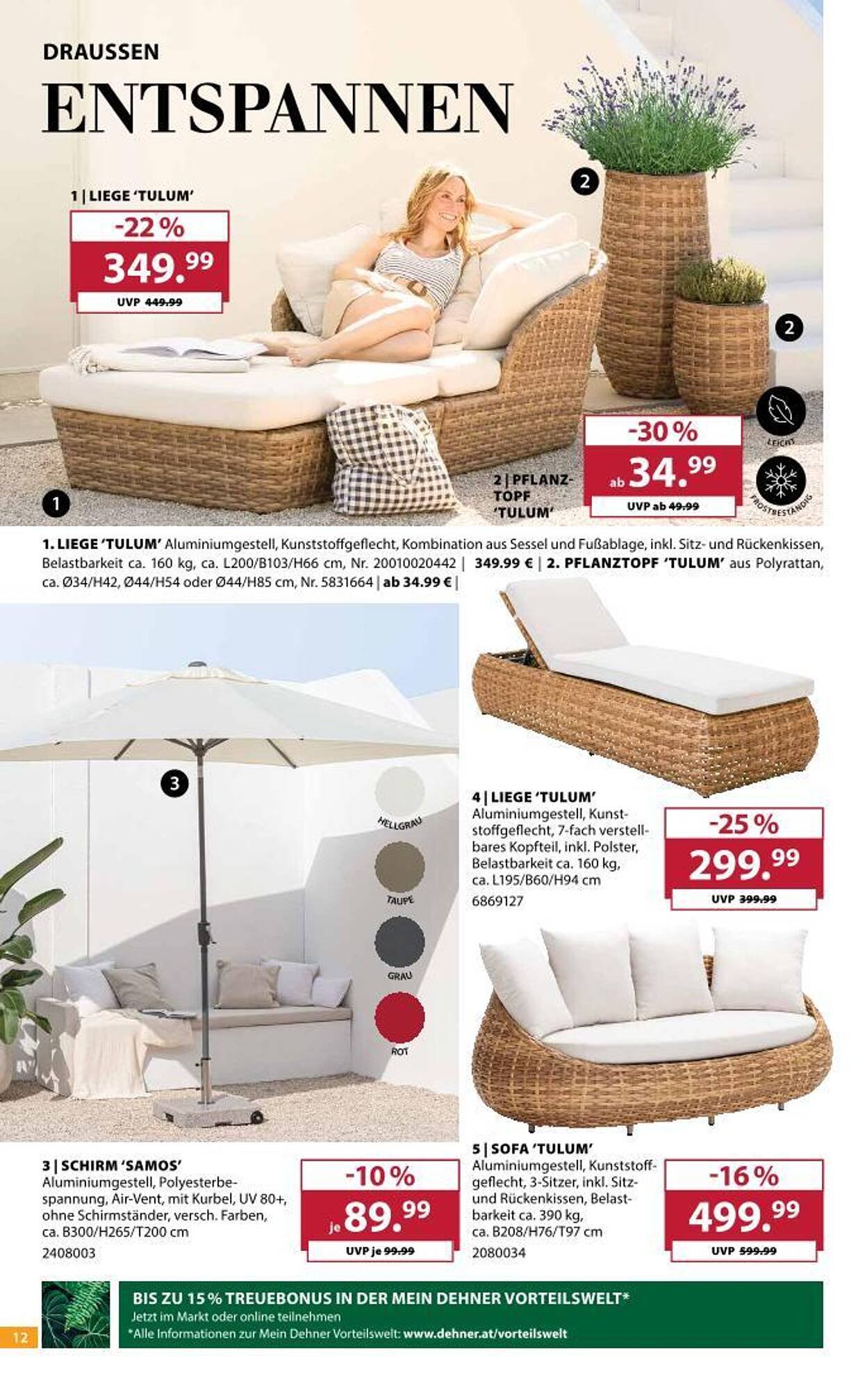 Dehner Flugblatt