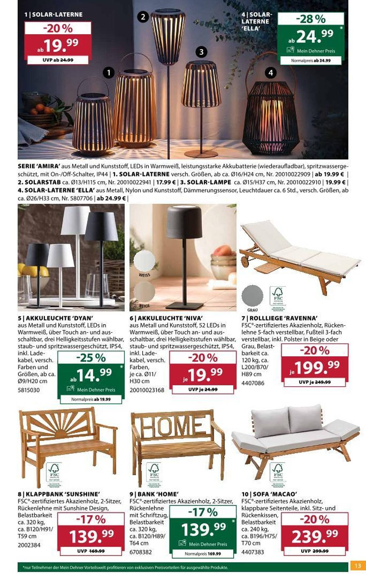Dehner Flugblatt