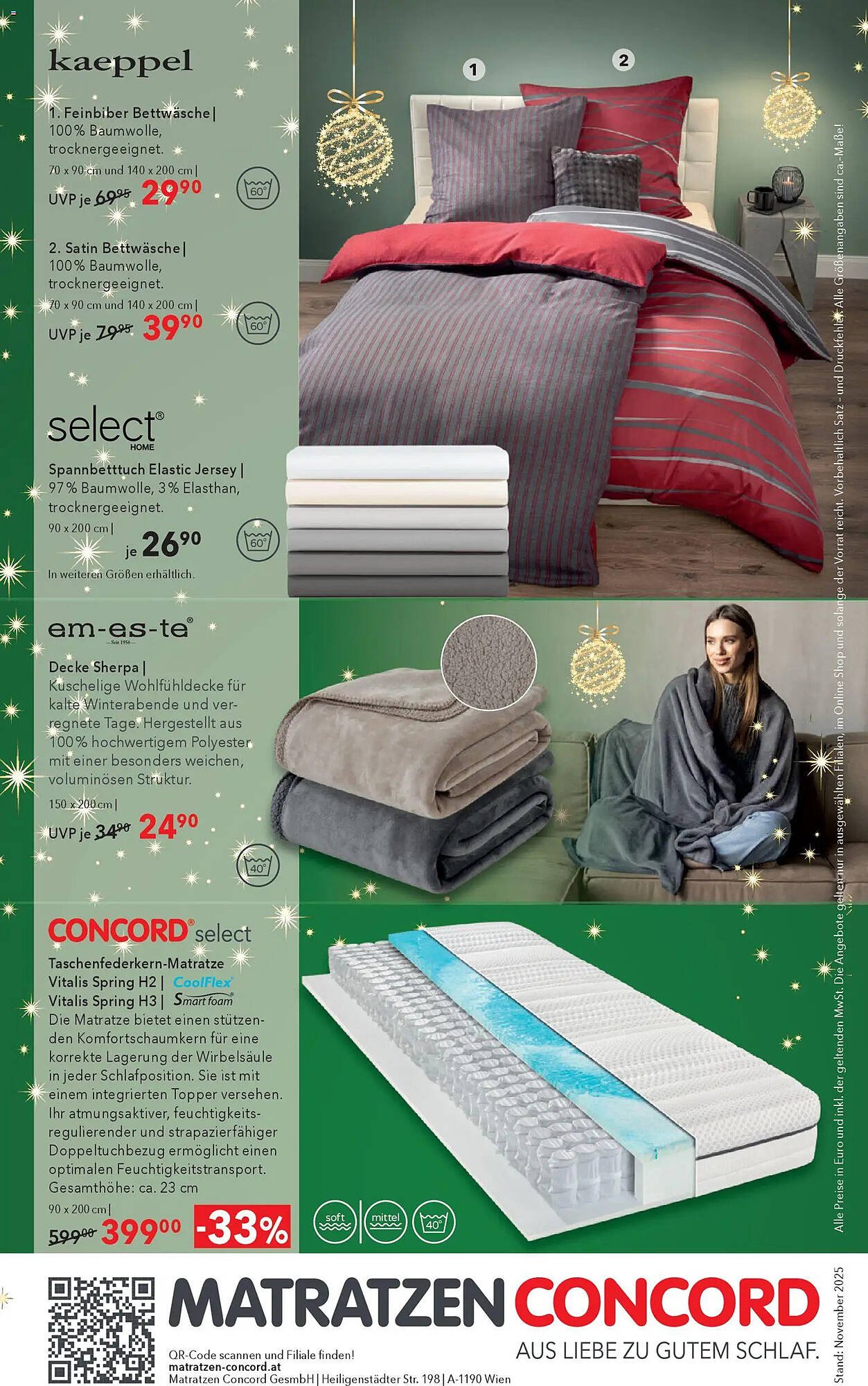 Matratzen Concord Prospekt
