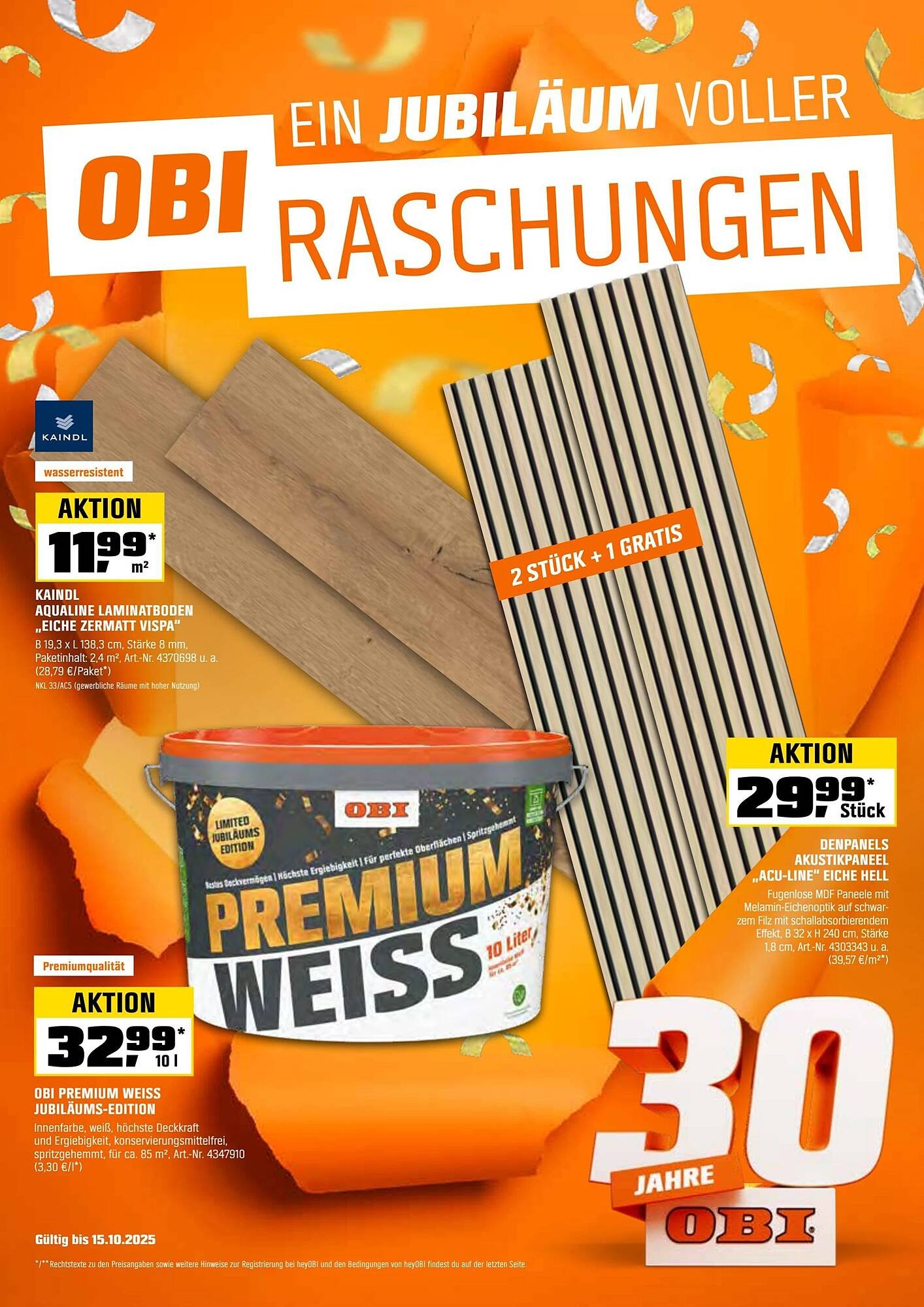 OBI Flugblatt (2025-10-01 - 2025-11-01) | 1