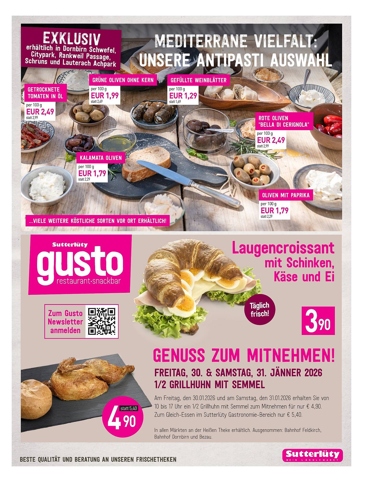 Sutterlüty Flugblatt