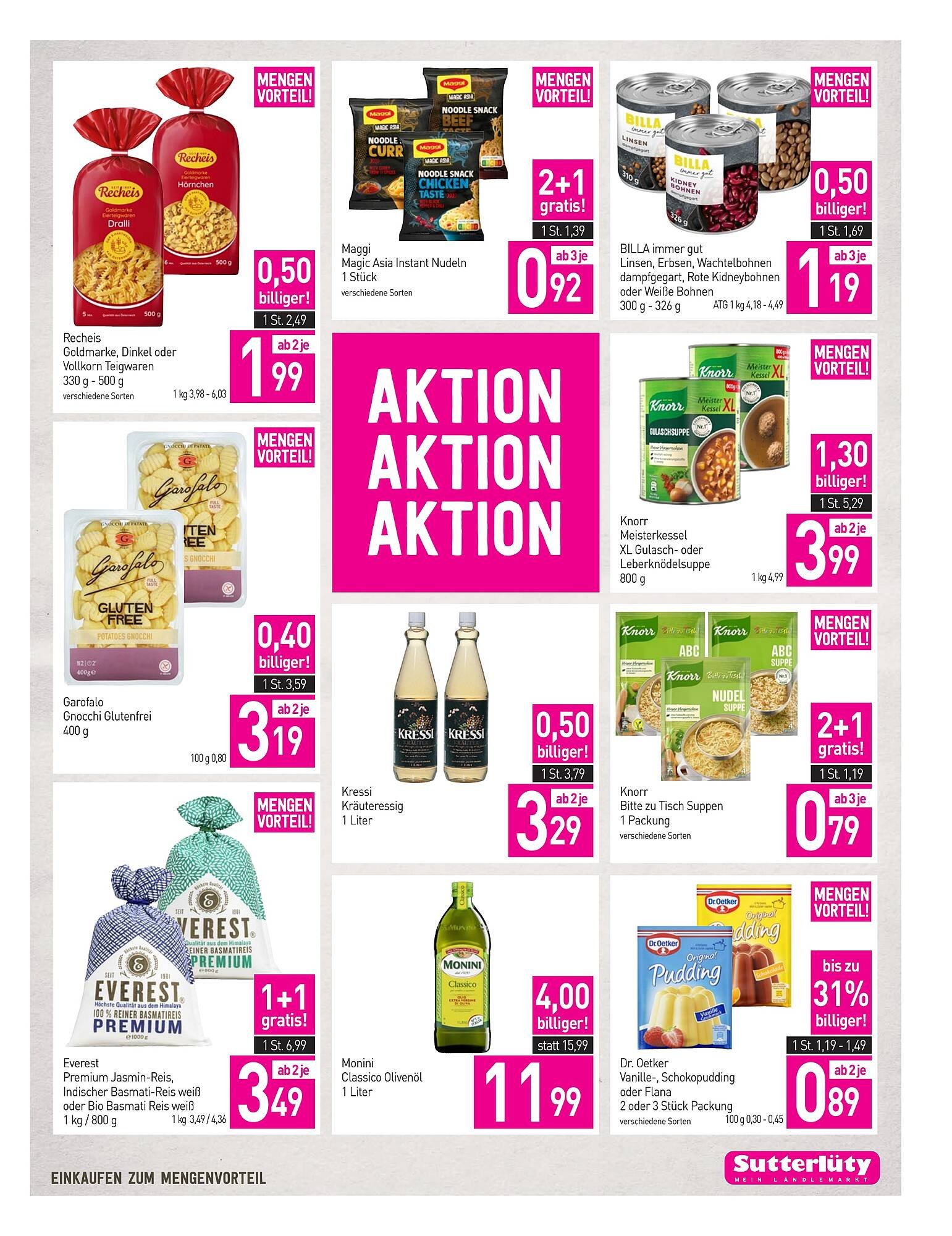 Sutterlüty Flugblatt