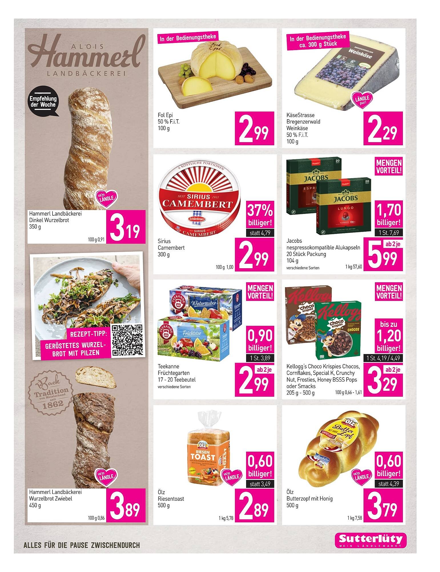 Sutterlüty Flugblatt