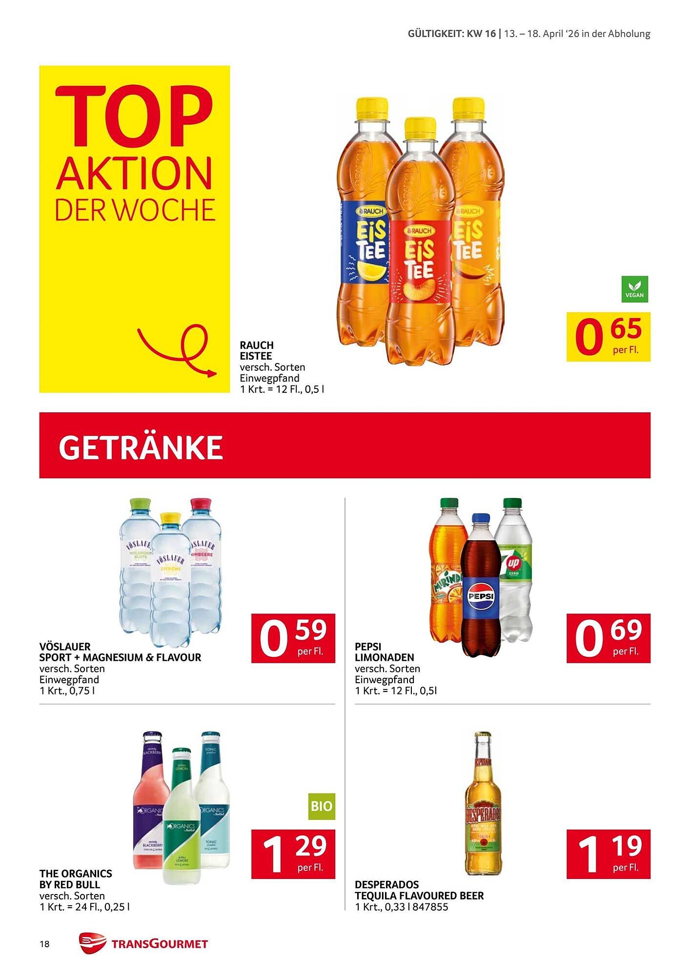 Transgourmet Flugblatt