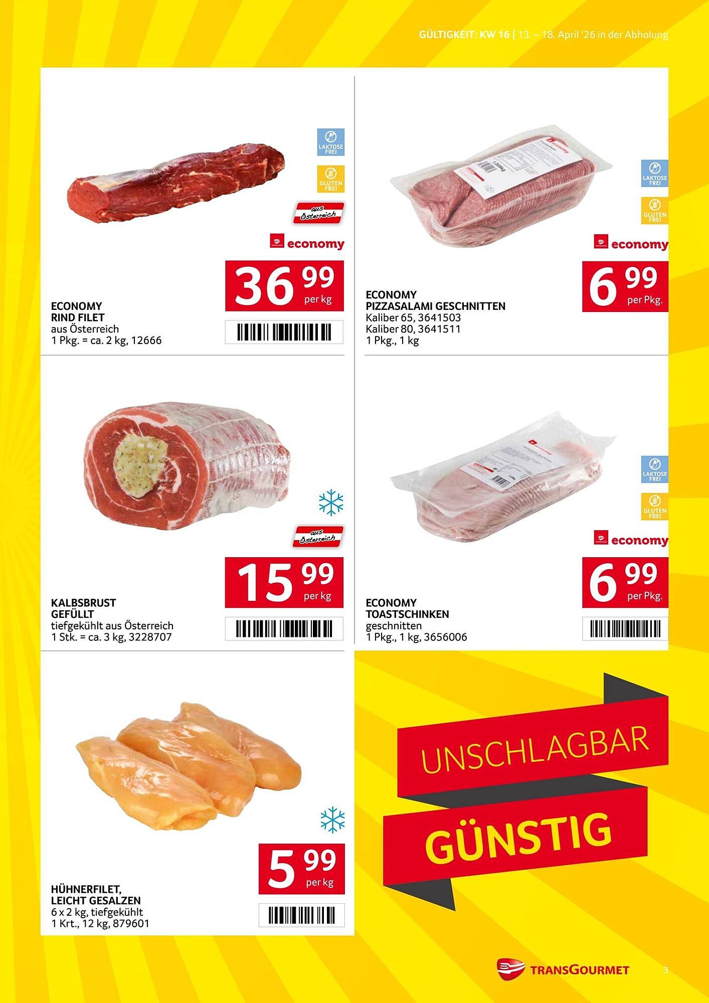 Transgourmet Flugblatt