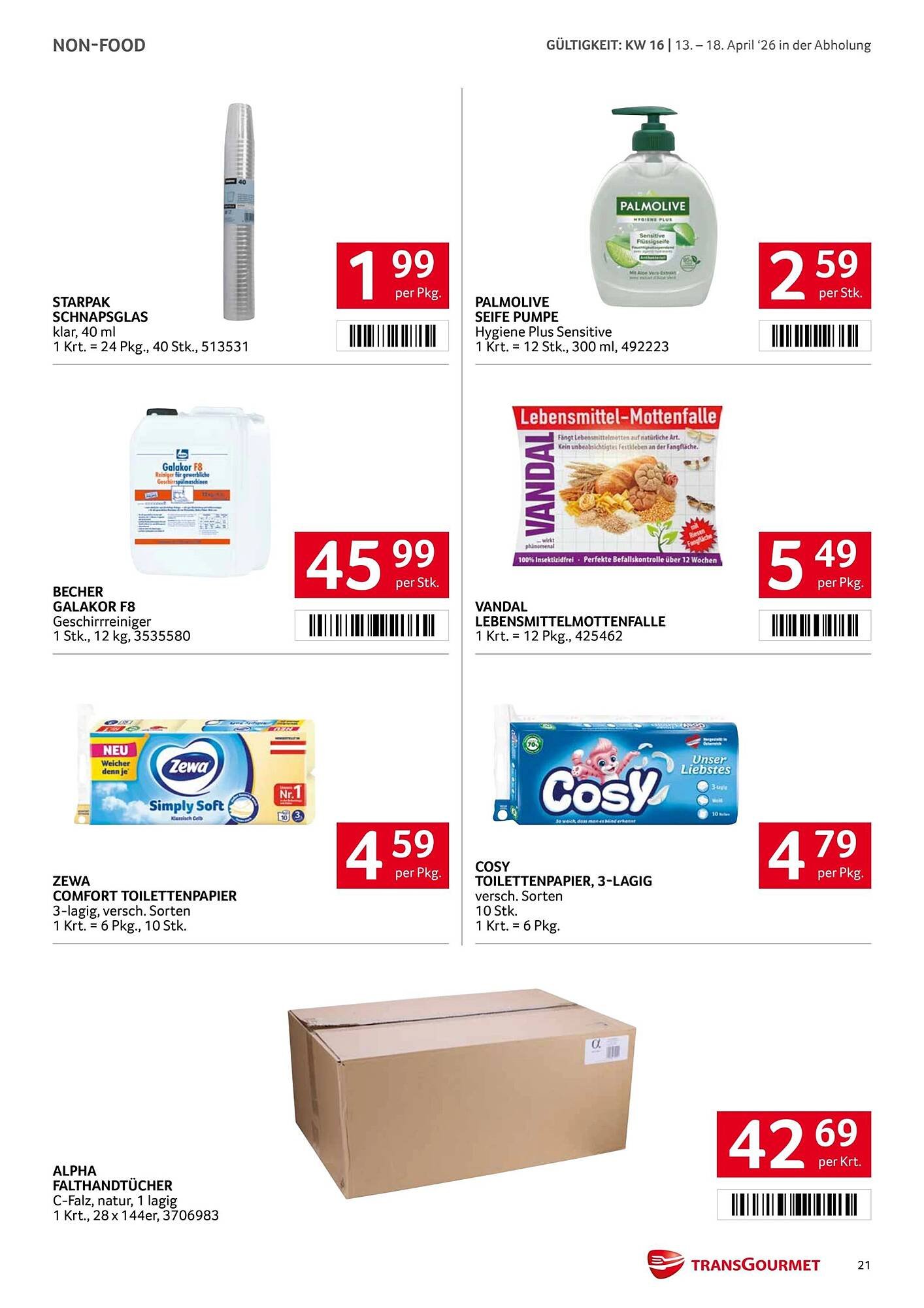 Transgourmet Flugblatt