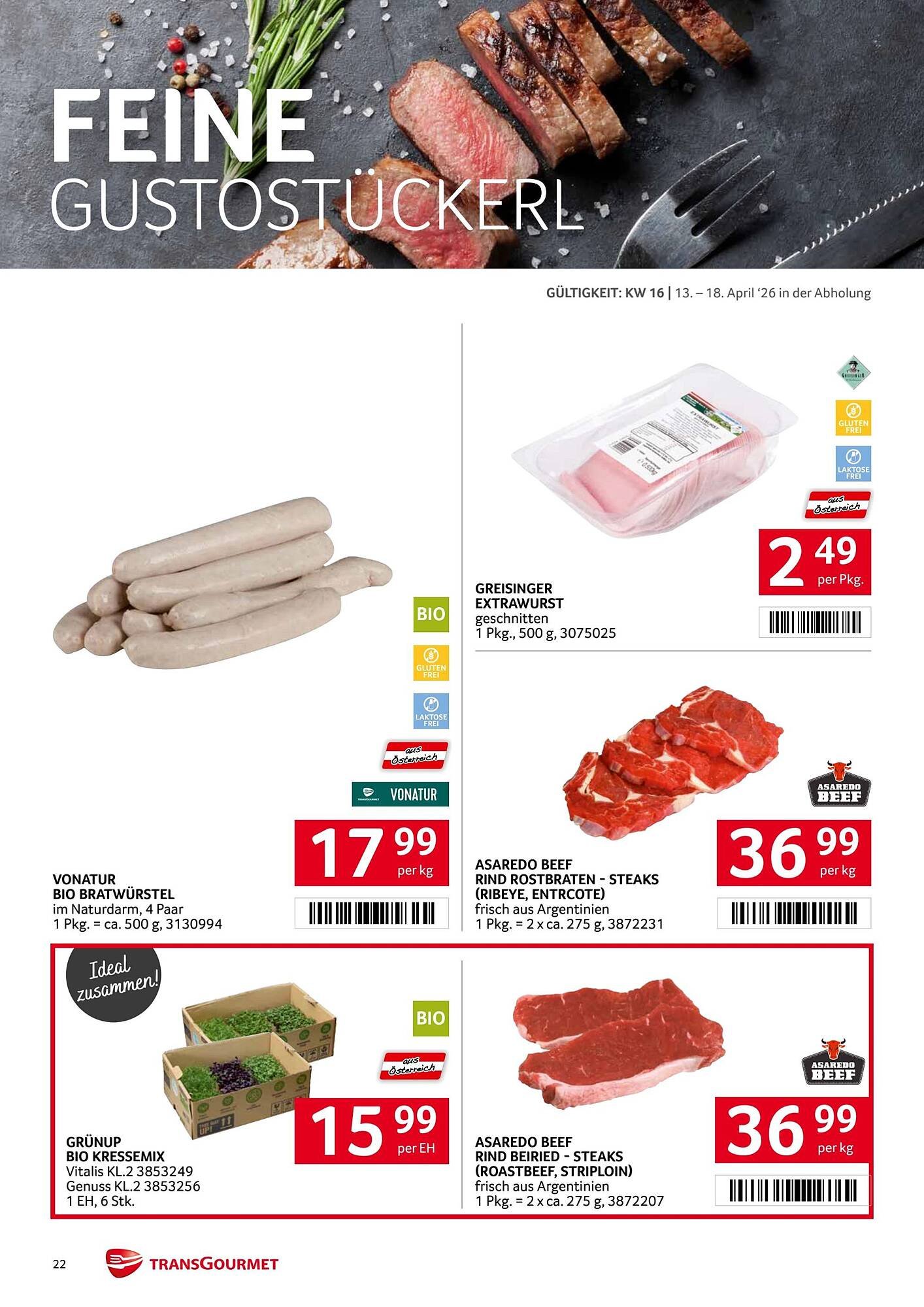 Transgourmet Flugblatt