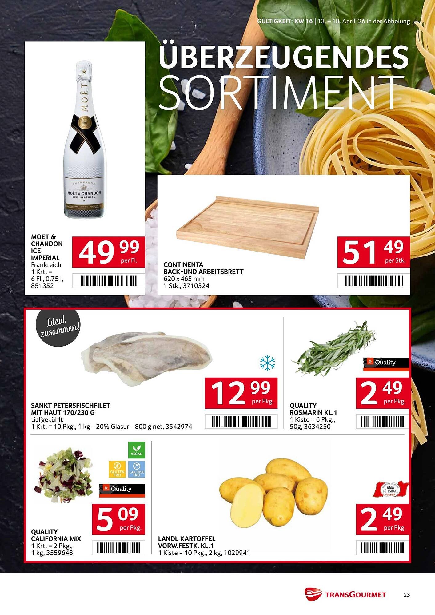 Transgourmet Flugblatt