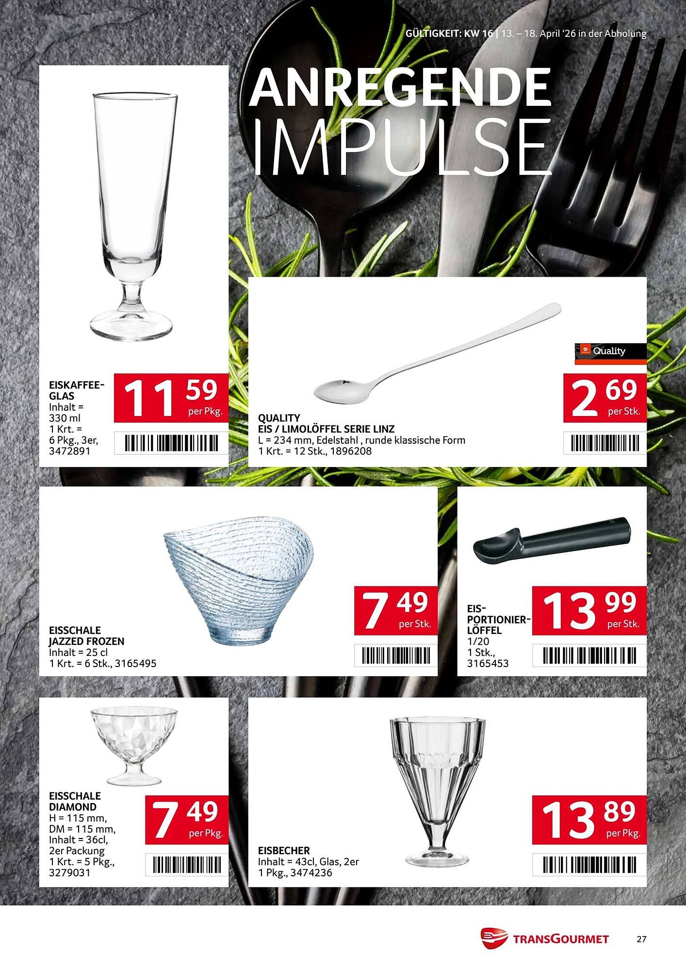 Transgourmet Flugblatt