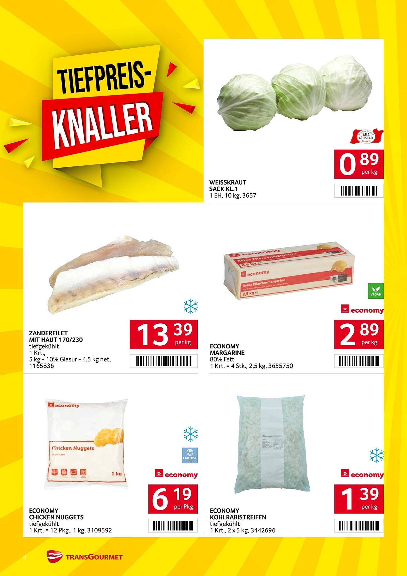 Transgourmet Flugblatt