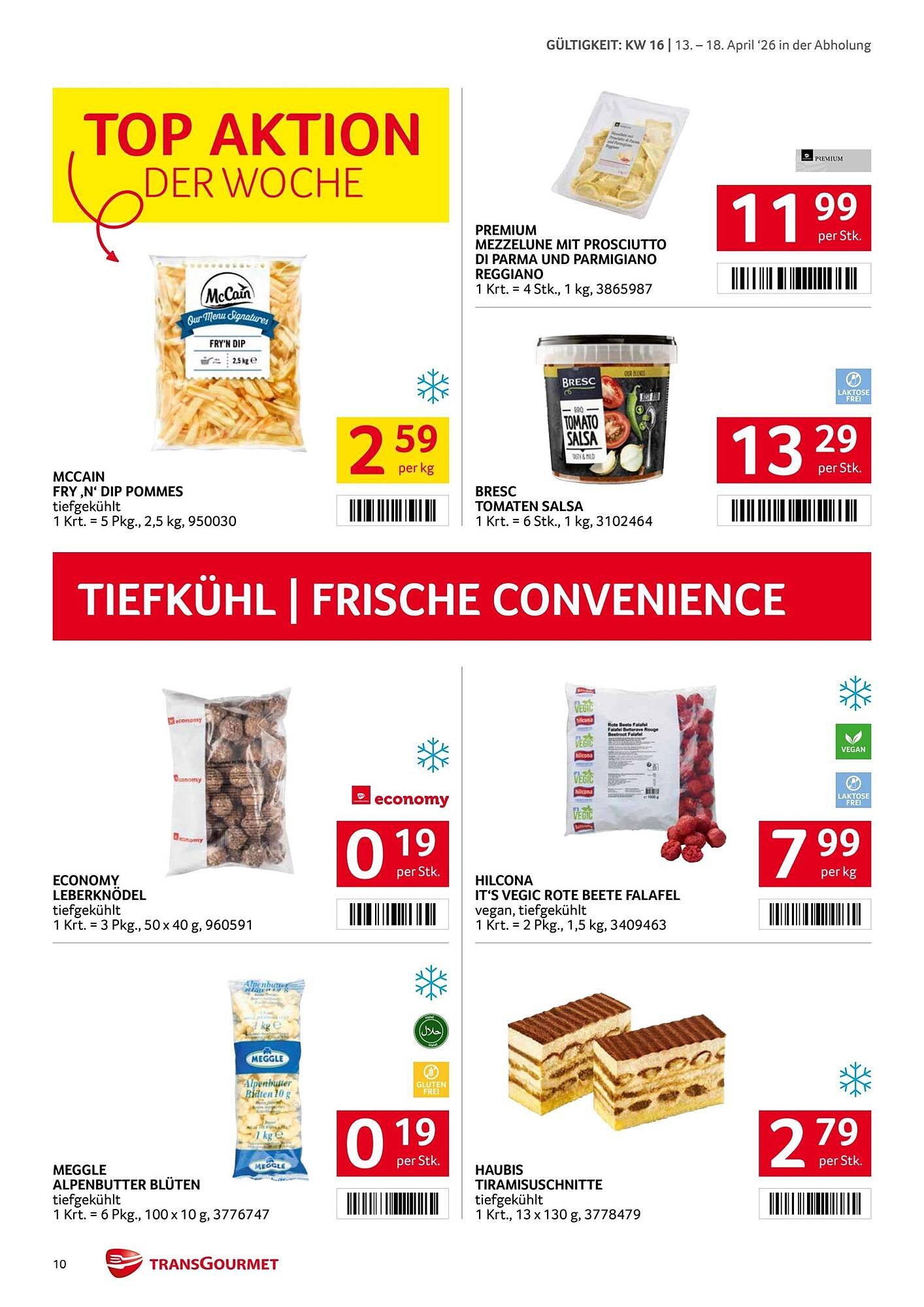 Transgourmet Flugblatt
