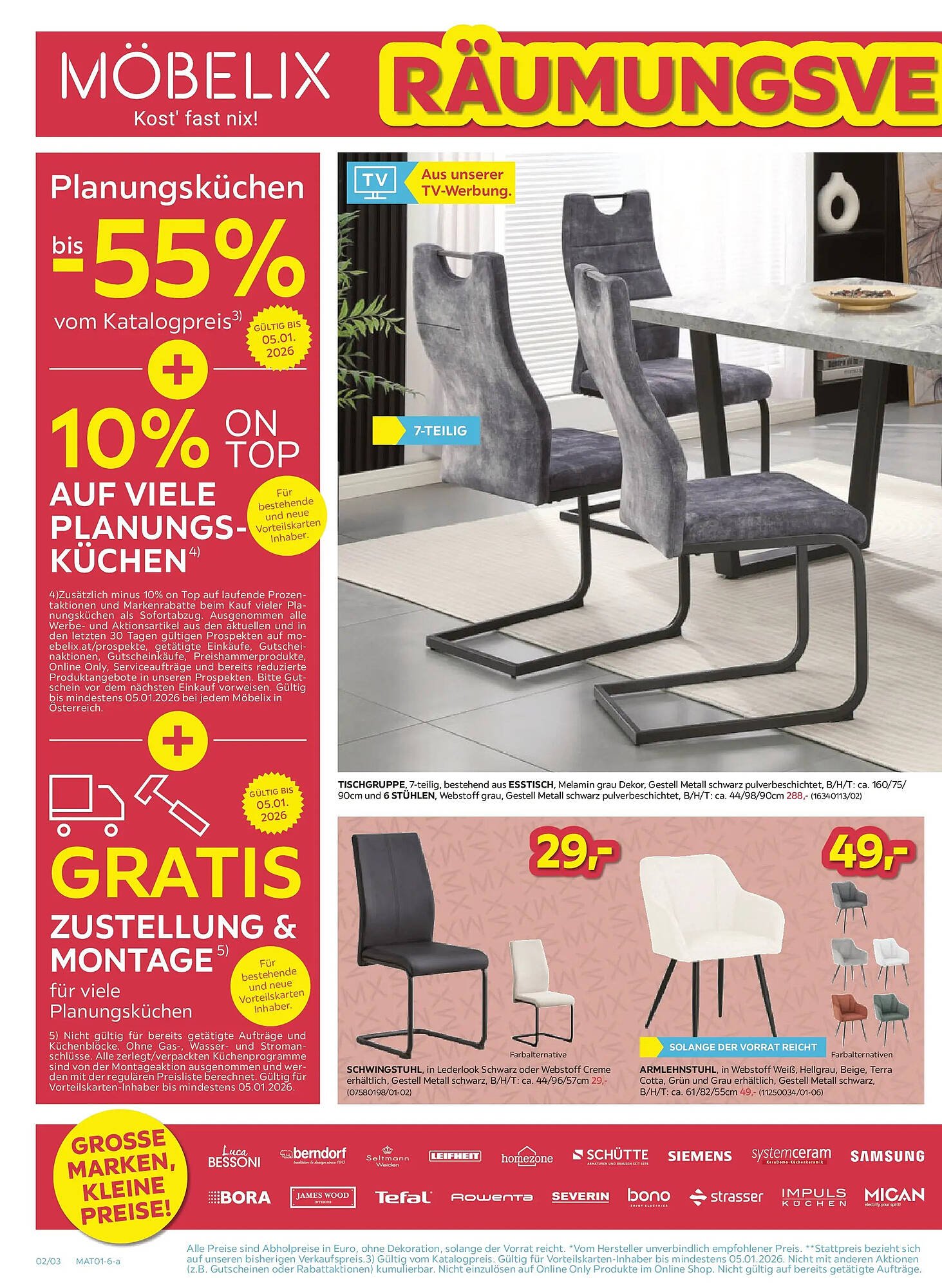 Möbelix Prospekt