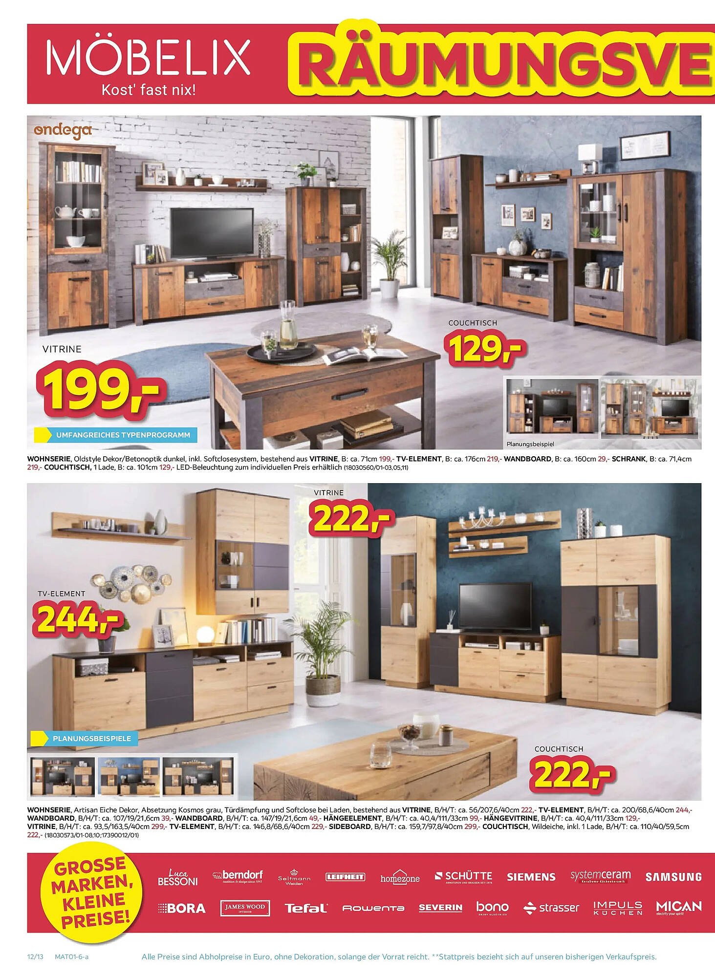 Möbelix Prospekt