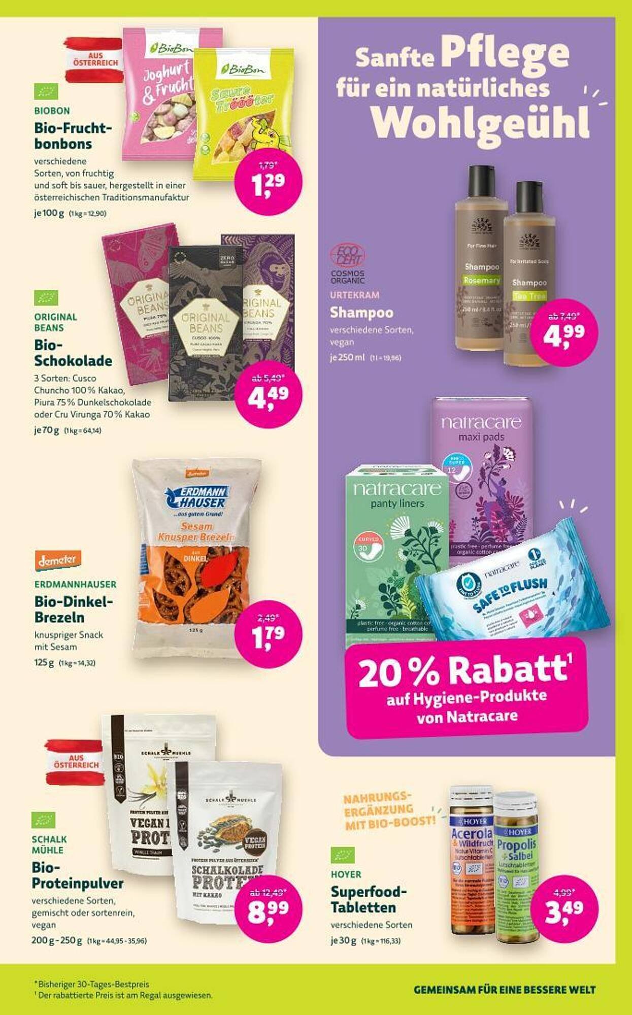 Denn's Biomarkt Flugblatt