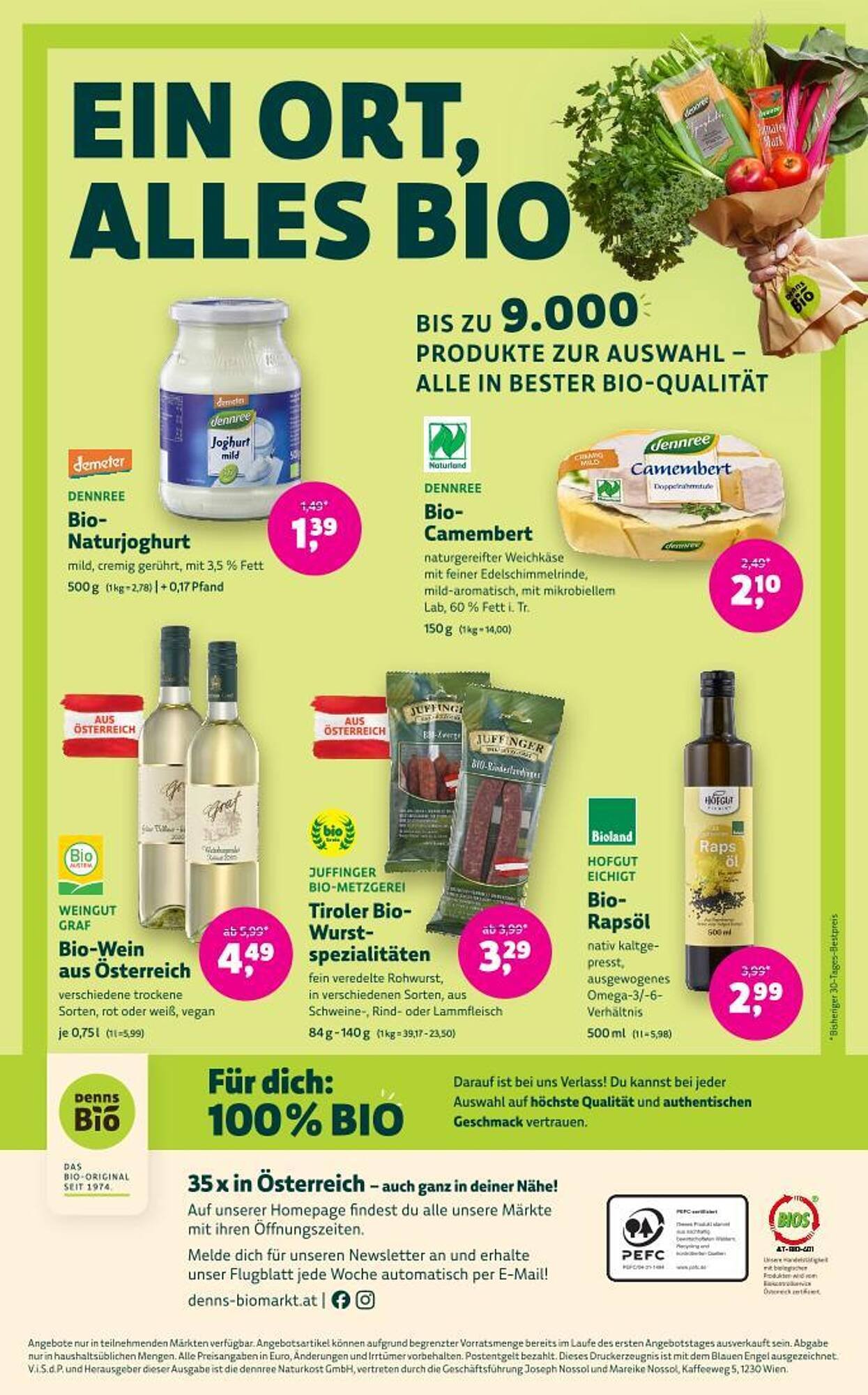 Denn's Biomarkt Flugblatt