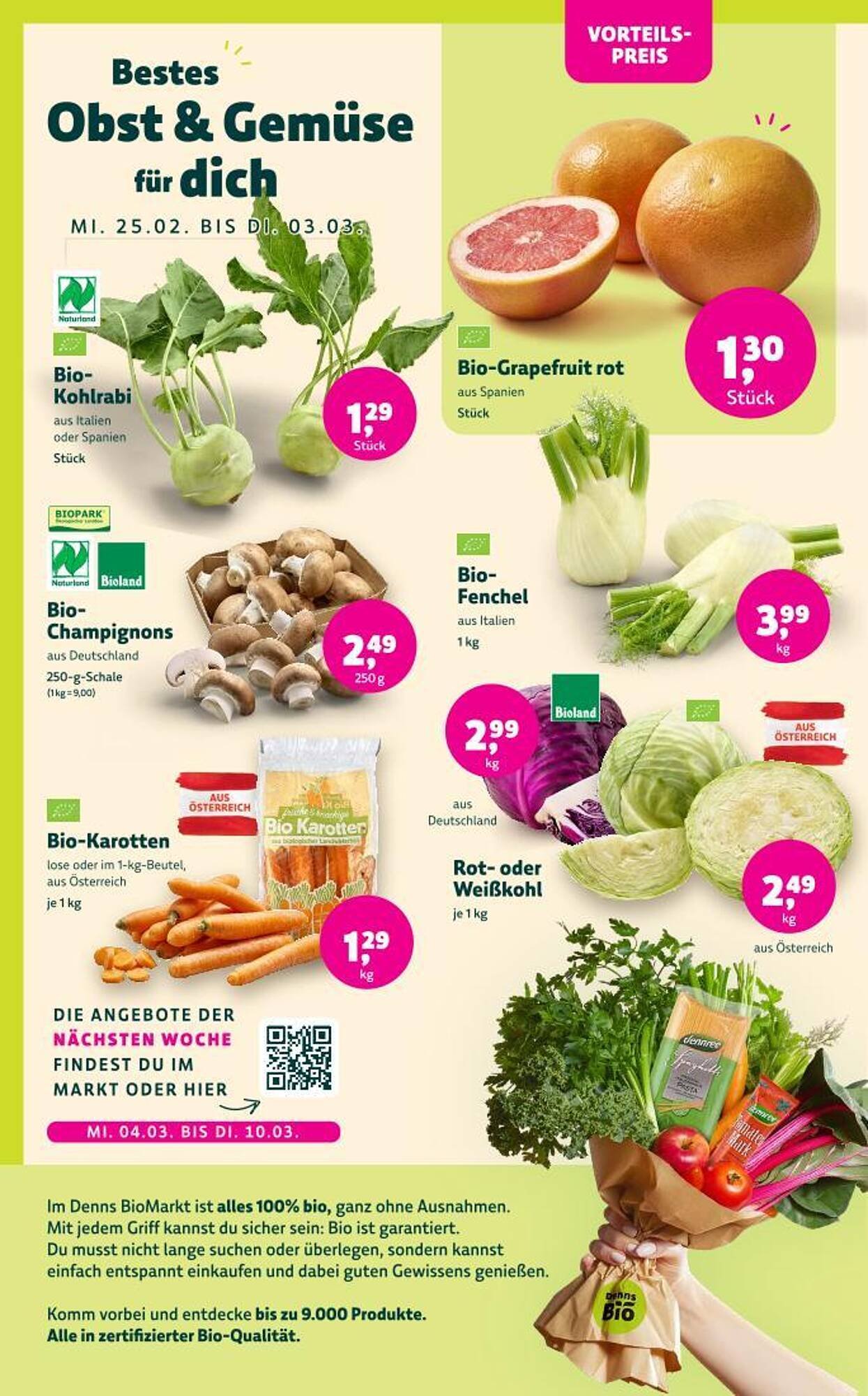 Denn's Biomarkt Flugblatt