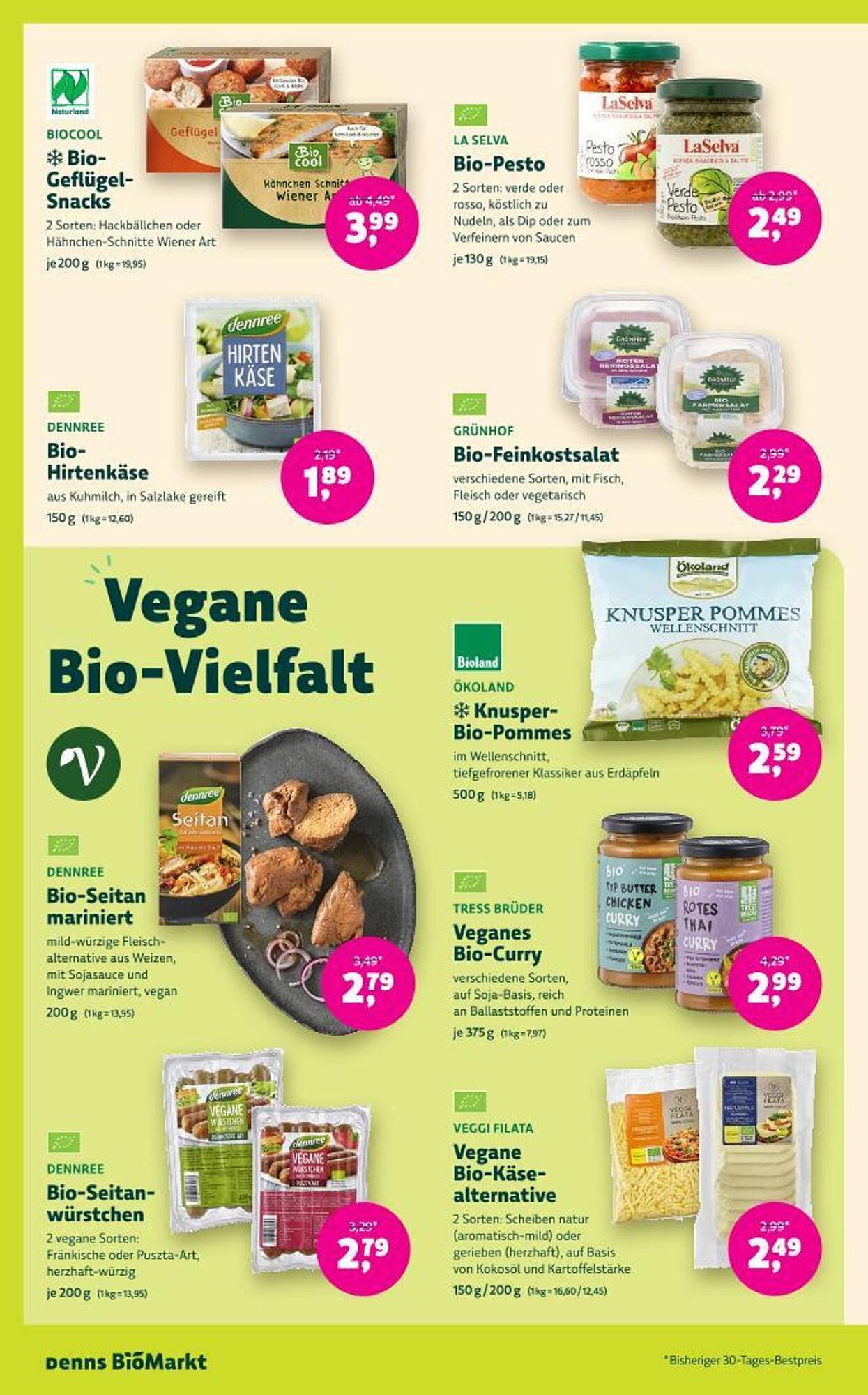 Denn's Biomarkt Flugblatt