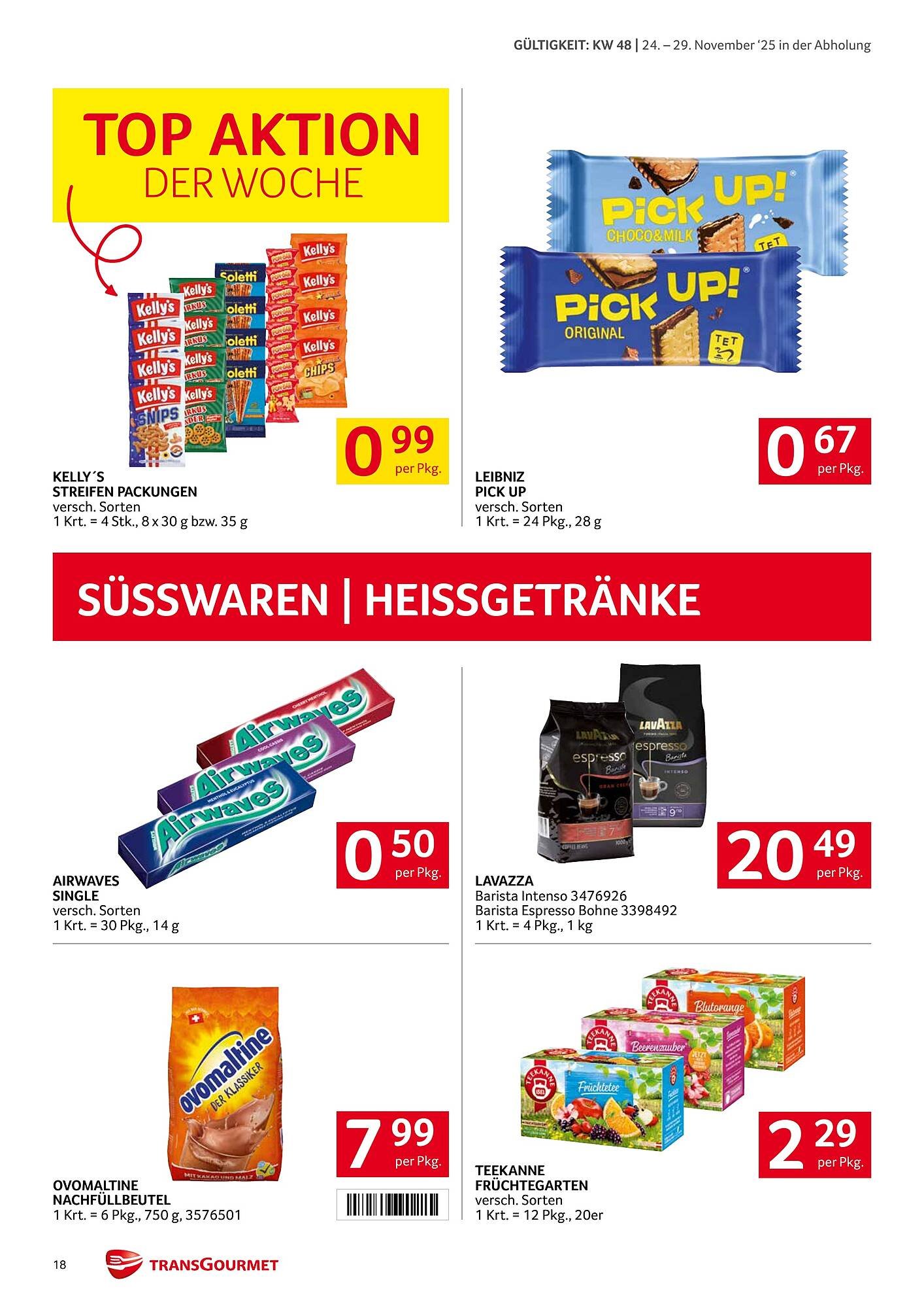 Transgourmet Flugblatt