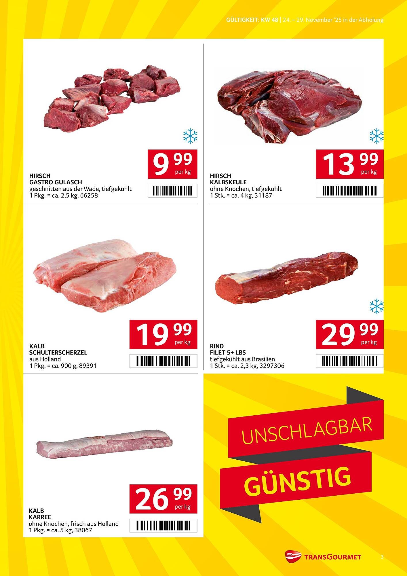 Transgourmet Flugblatt