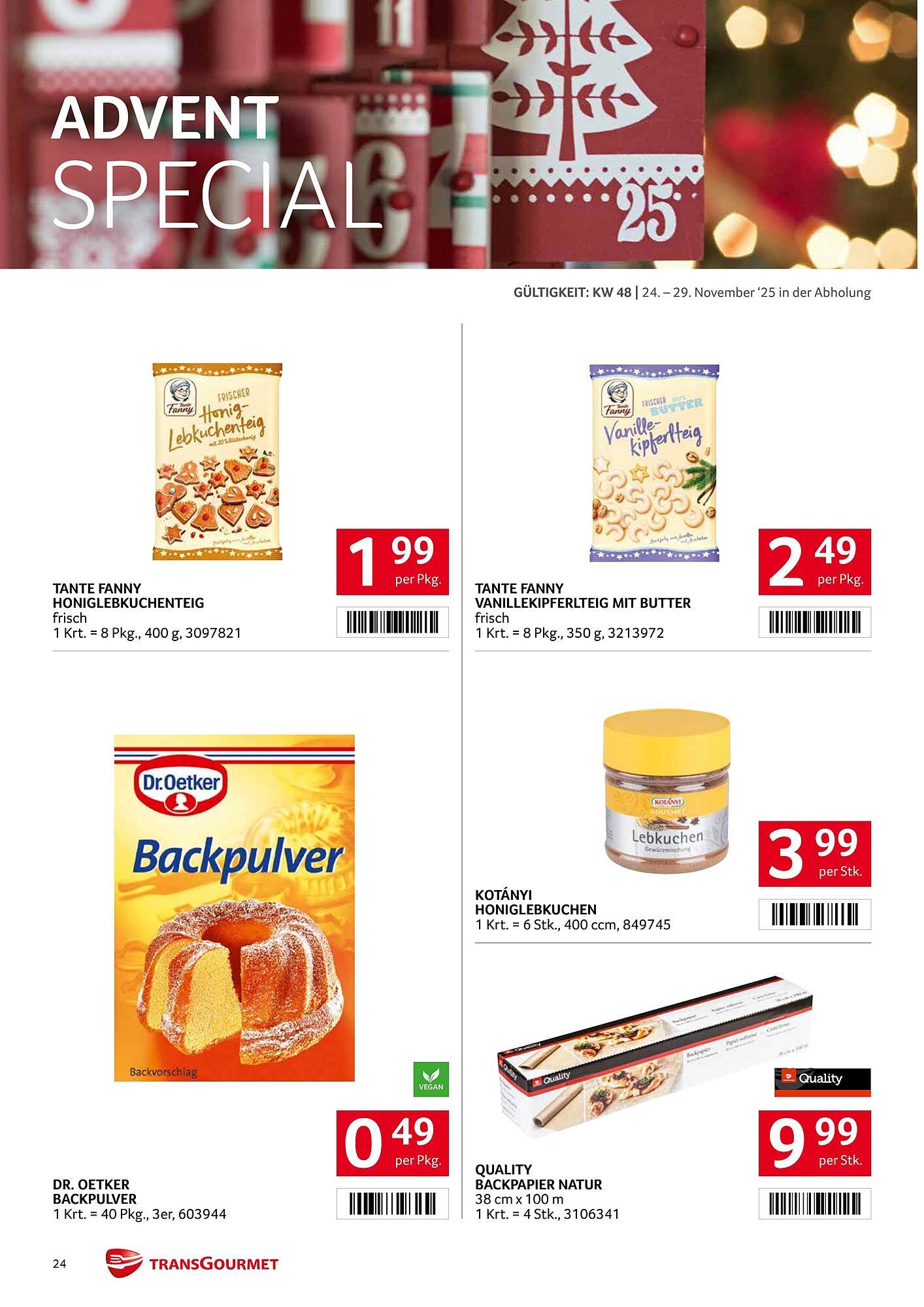 Transgourmet Flugblatt