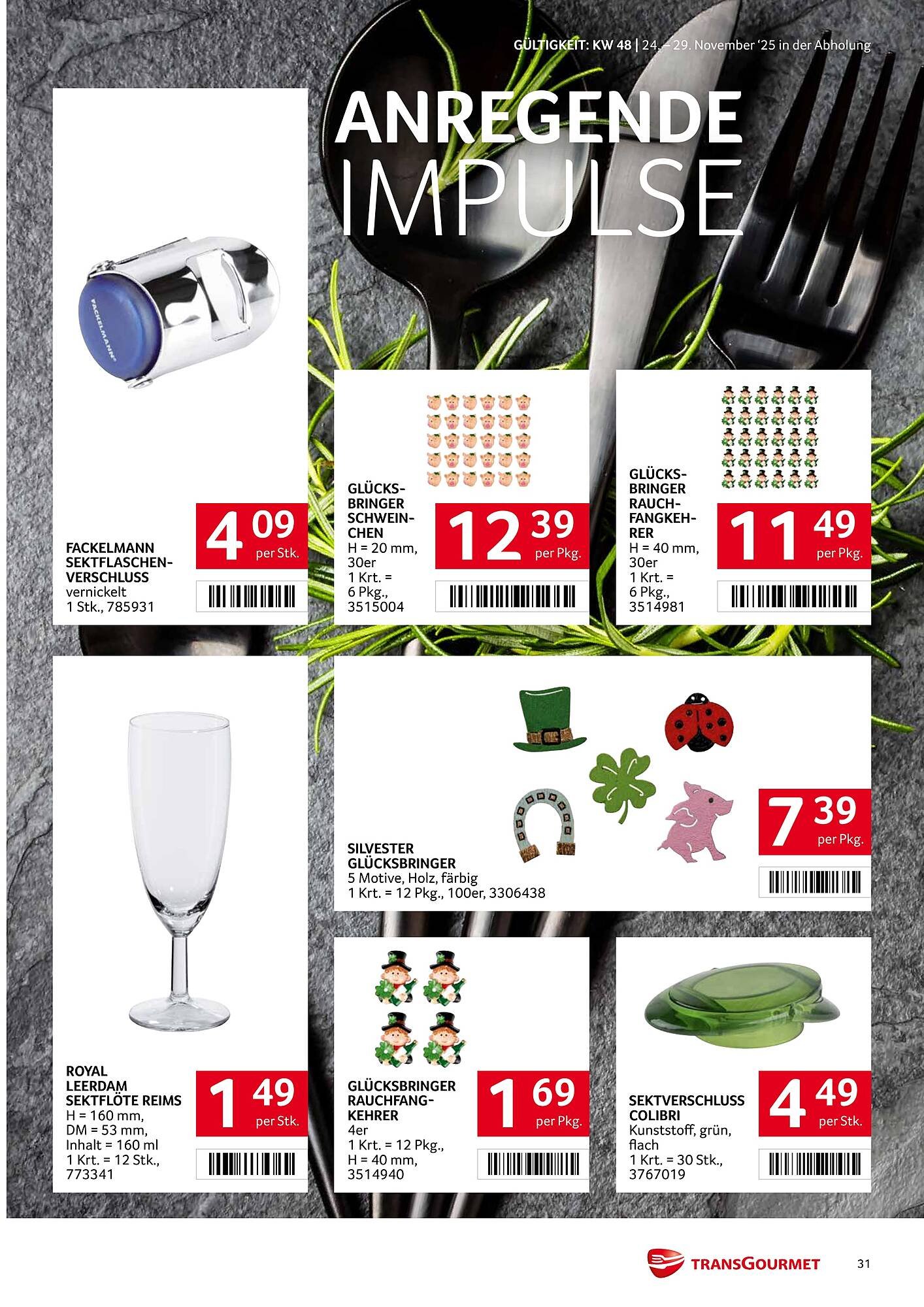 Transgourmet Flugblatt