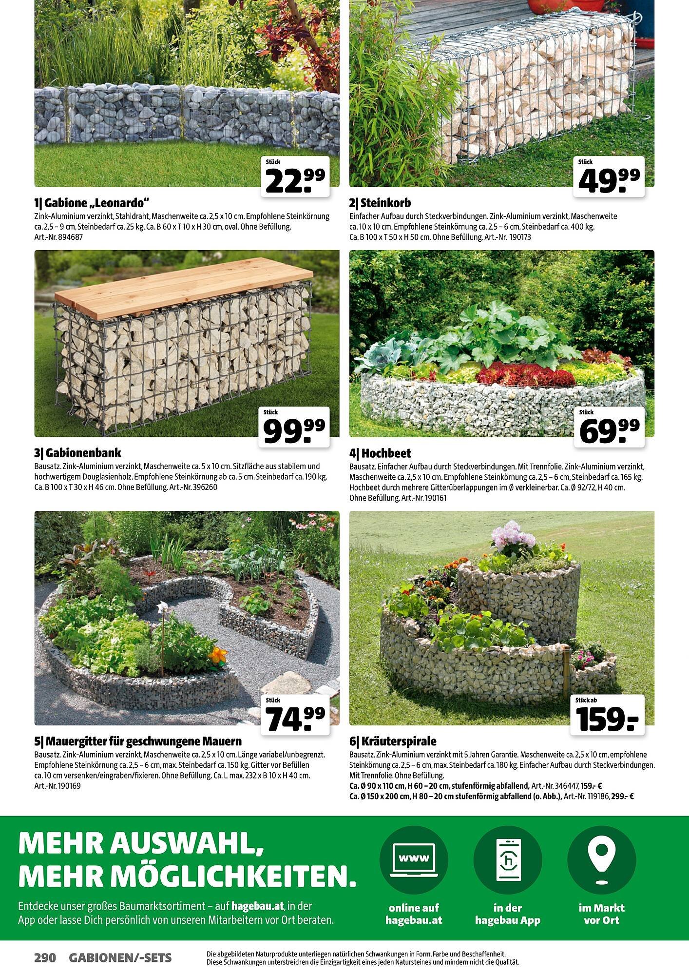 Hagebau Flugblatt (2026-03-09 - 2026-04-30) | 290