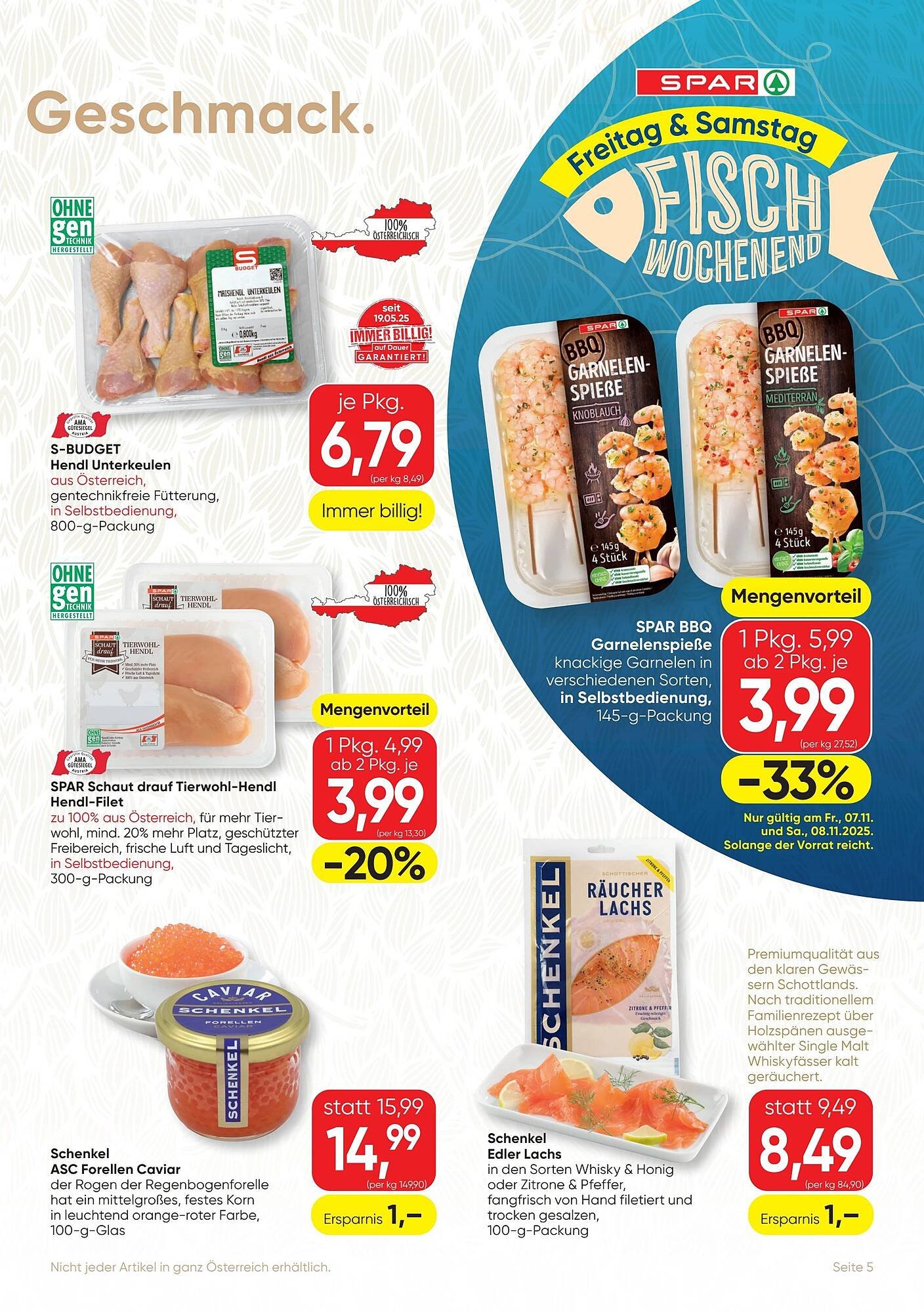 SPAR Gourmet Flugblatt