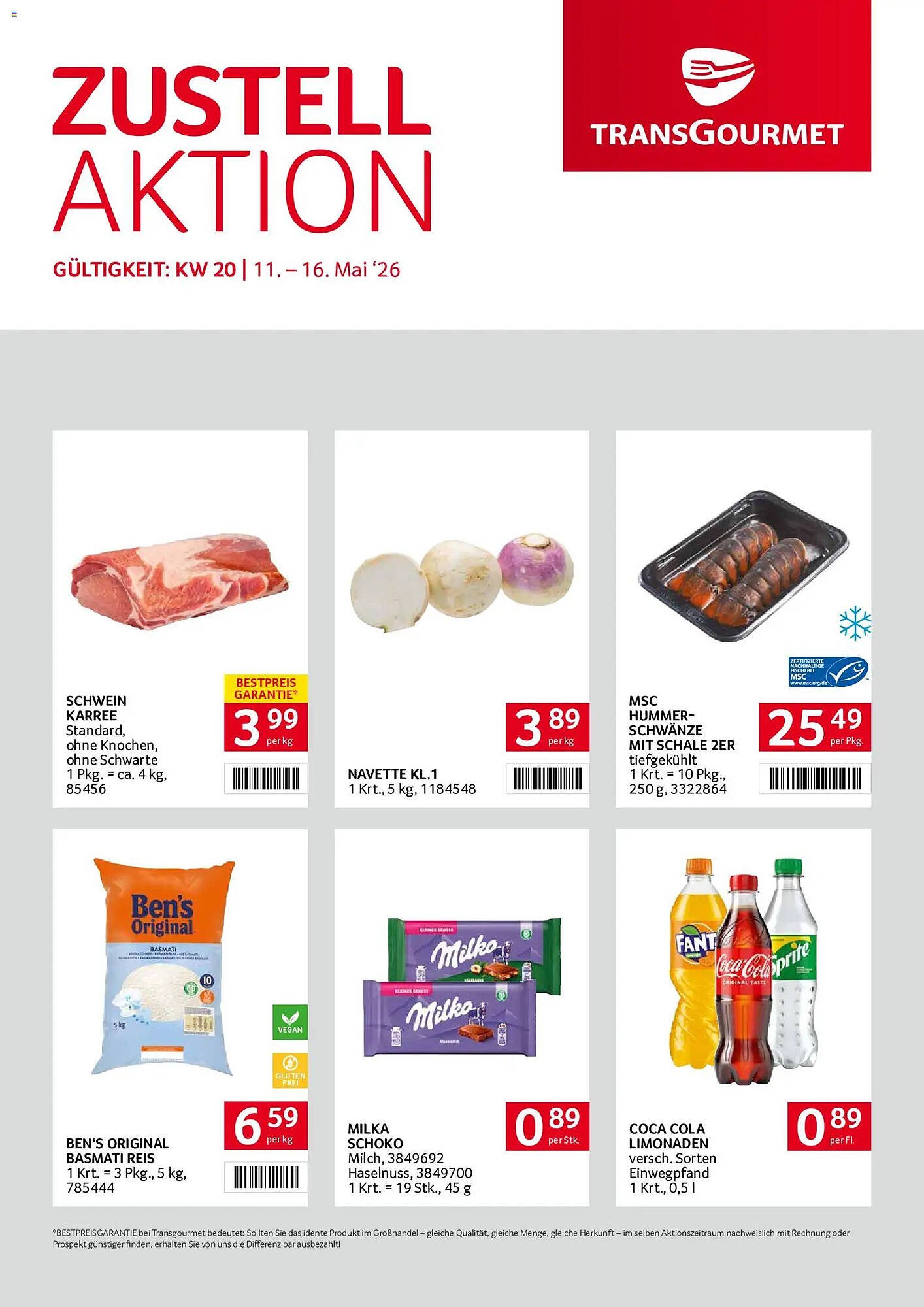 Transgourmet Flugblatt
