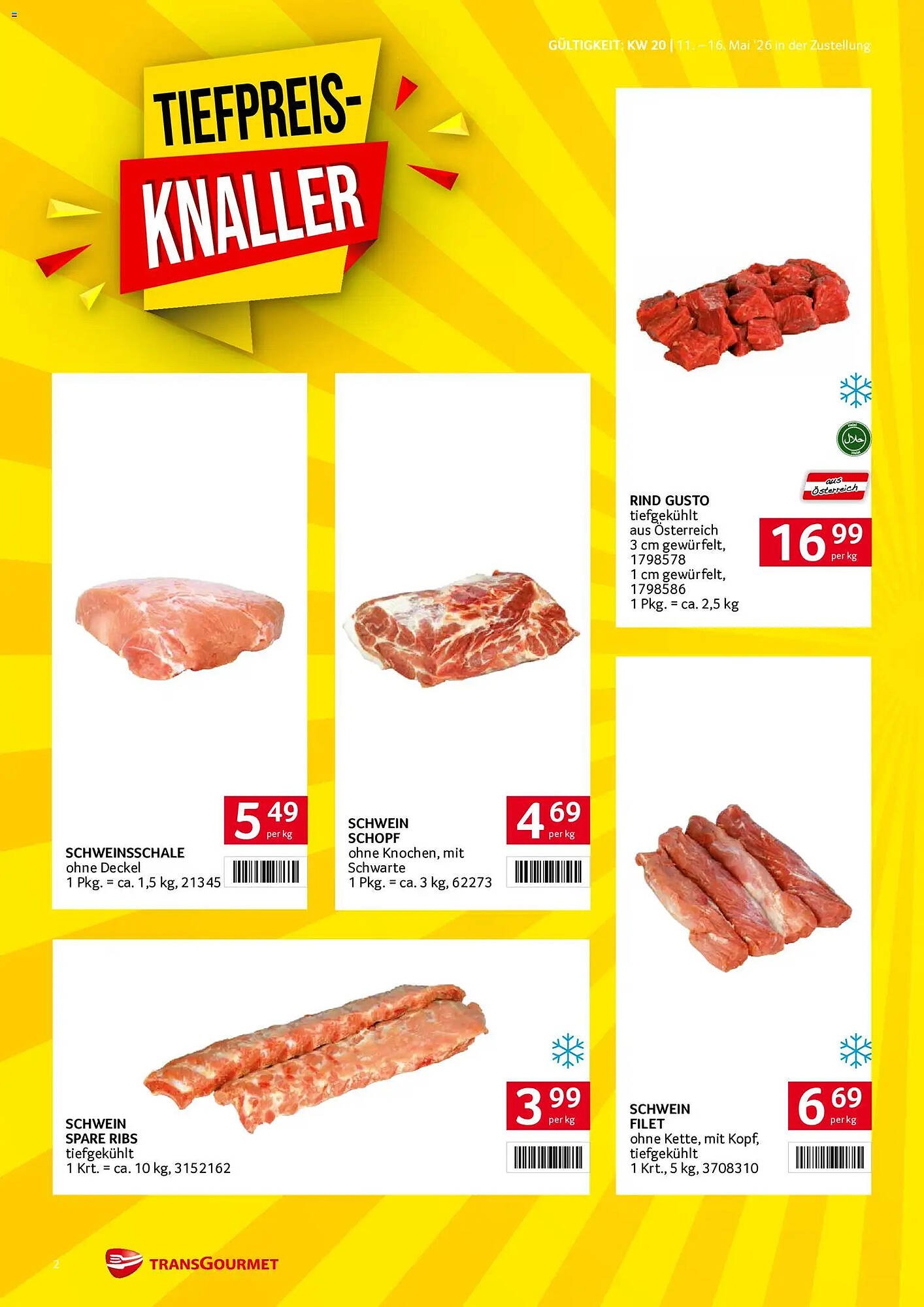 Transgourmet Flugblatt