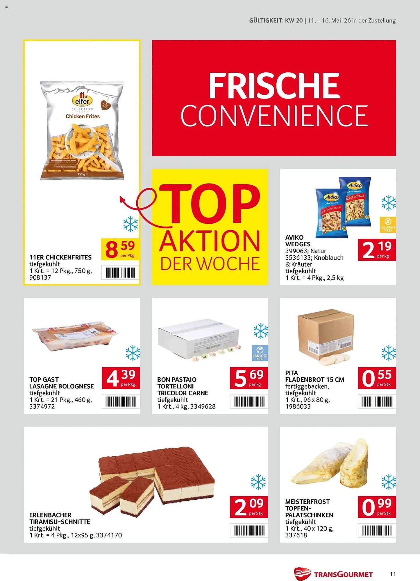 Transgourmet Flugblatt