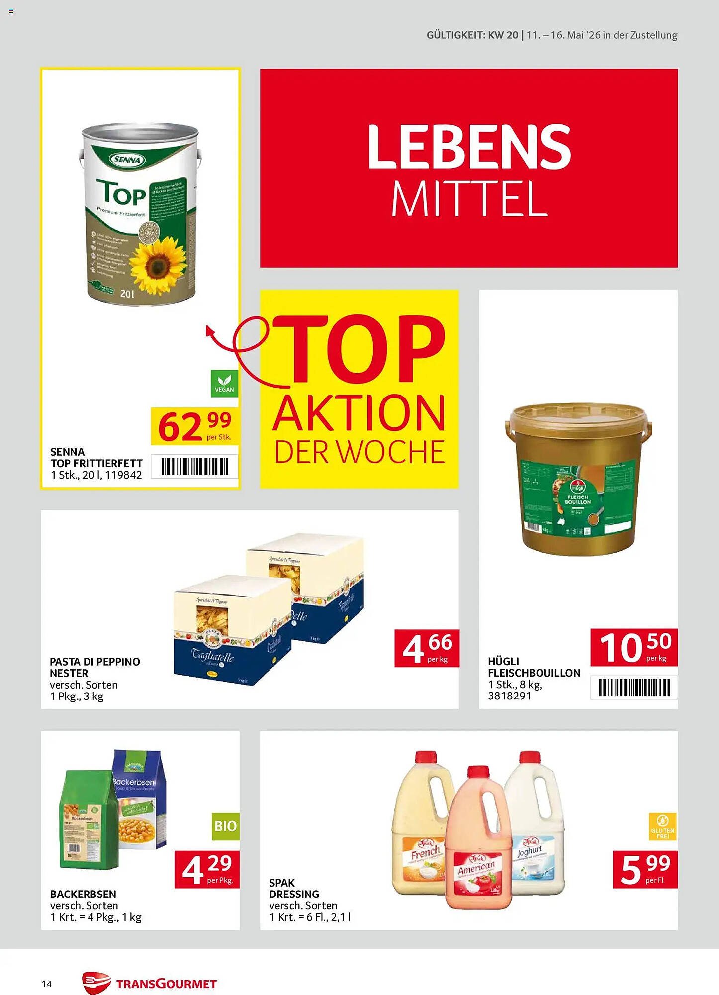 Transgourmet Flugblatt