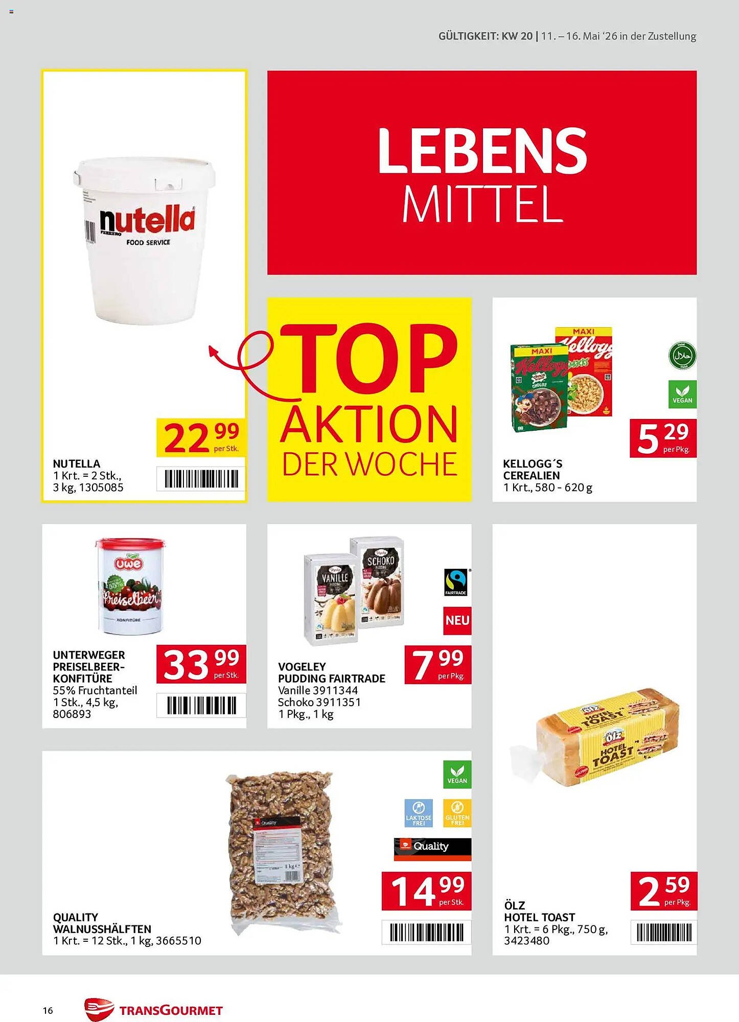 Transgourmet Flugblatt