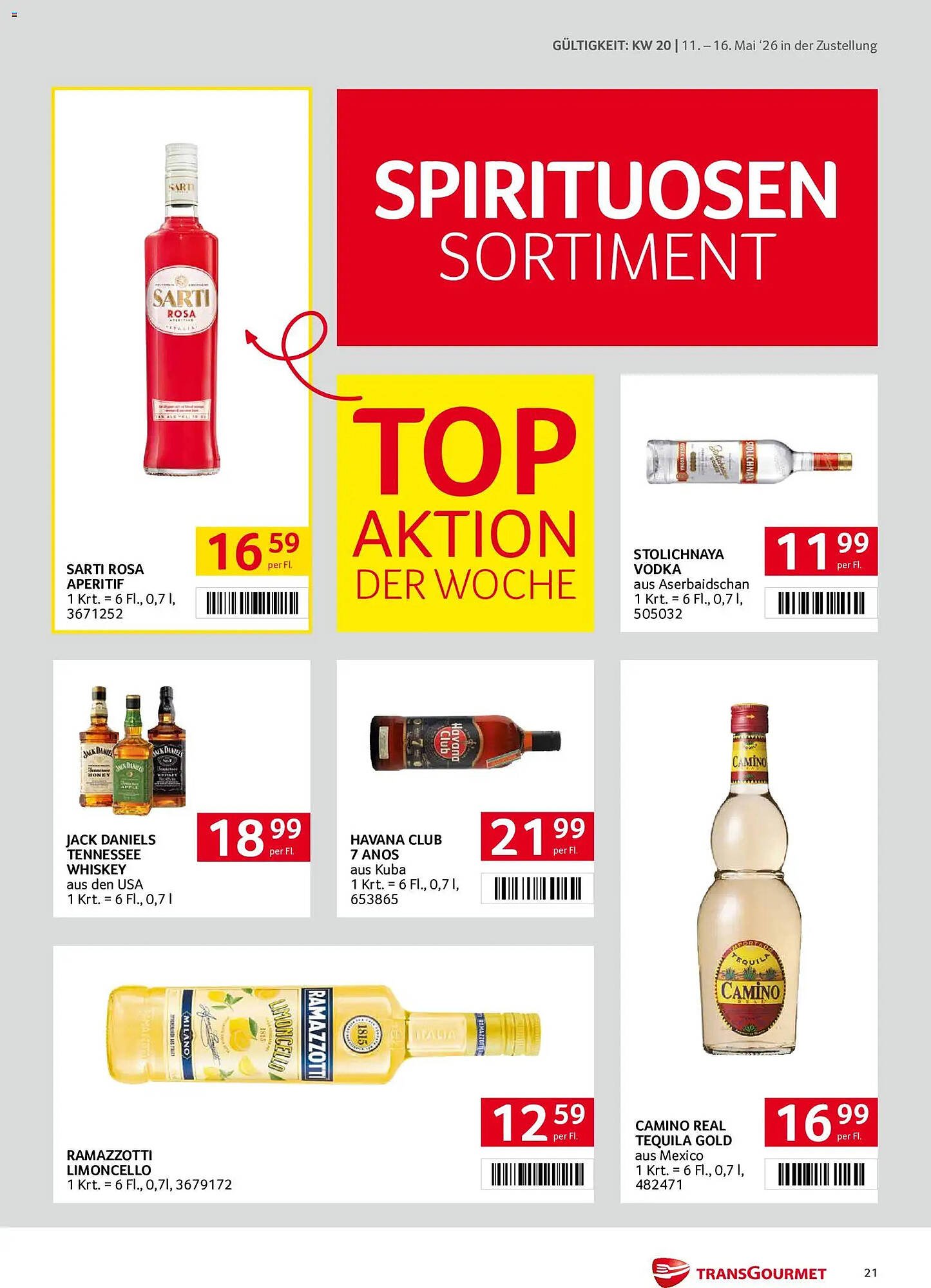 Transgourmet Flugblatt